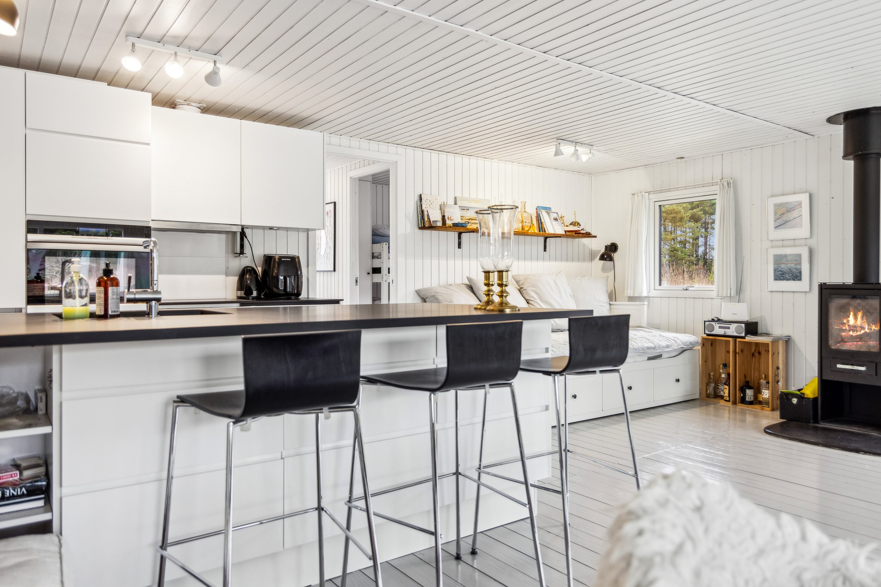 Fremhævet køkken billede i fuldskærmstilstand. Billede af Grævlingevej 6, Krogen, 9460 Brovst