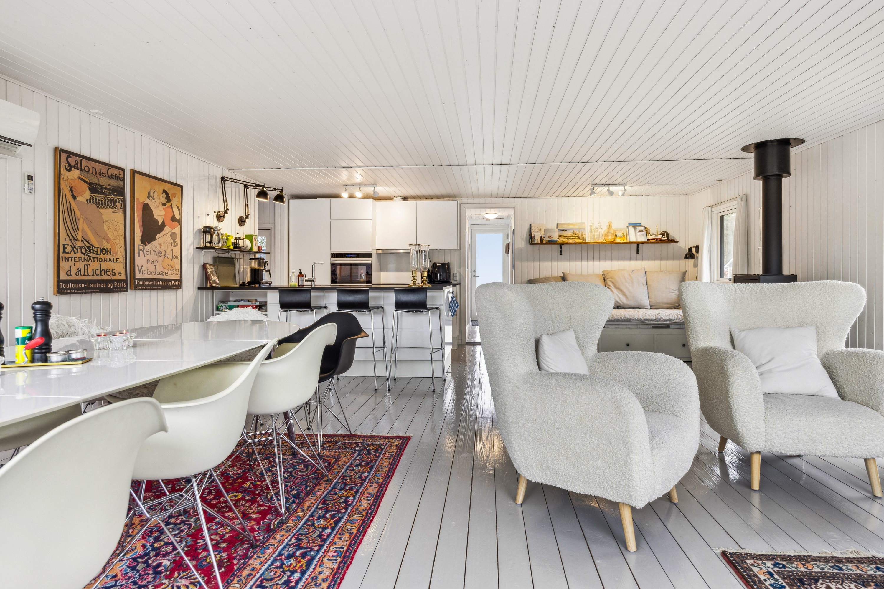 Fremhævet køkken billede i fuldskærmstilstand. Billede af Grævlingevej 6, Krogen, 9460 Brovst