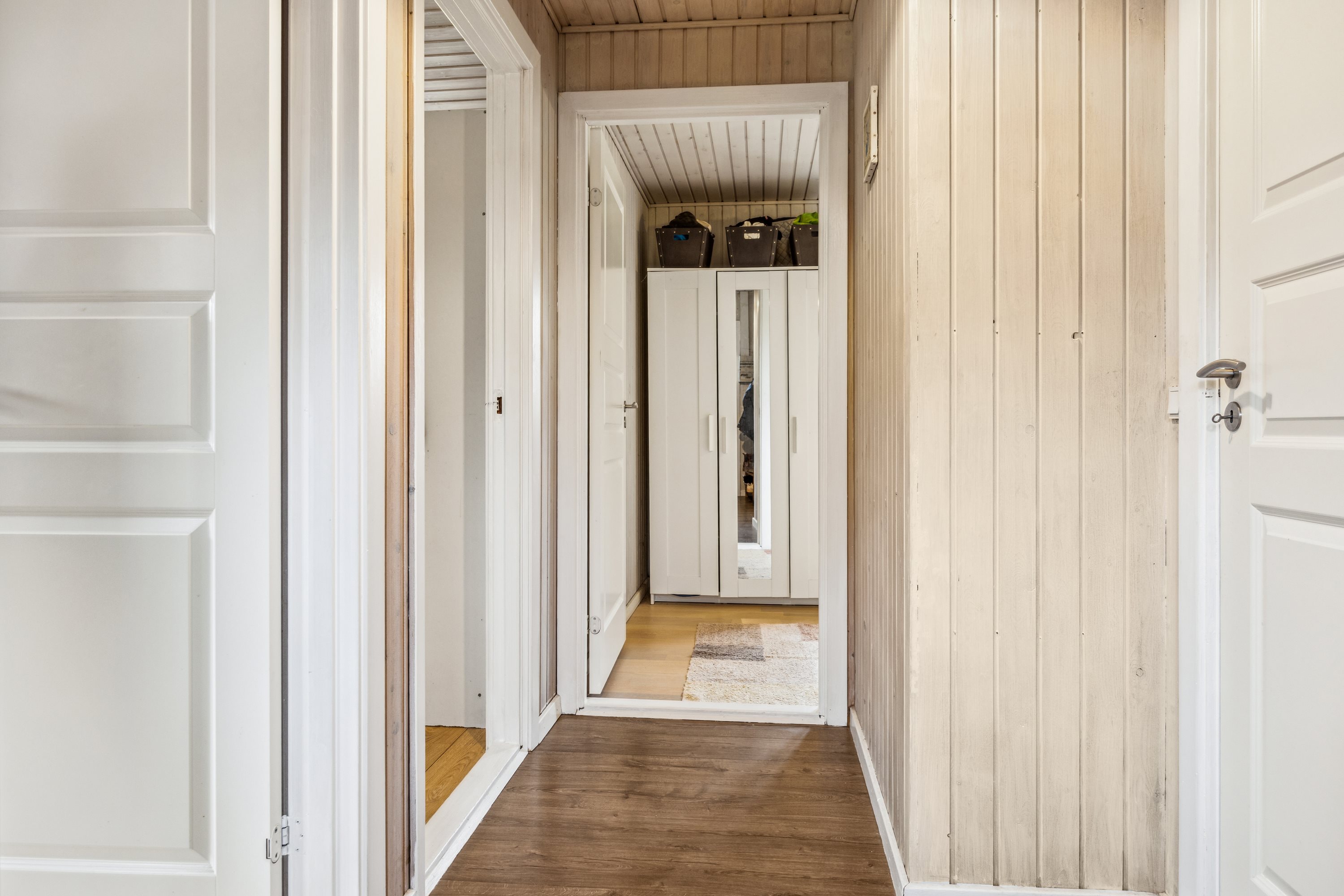 Fremhævet gang billede i fuldskærmstilstand. Billede af Grævlingevej 22, Krogen, 9460 Brovst