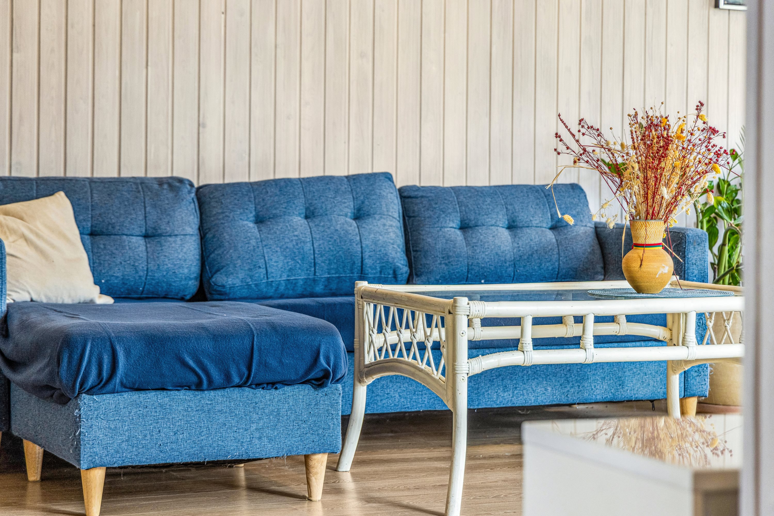 Fremhævet stue billede i fuldskærmstilstand. Billede af Grævlingevej 22, Krogen, 9460 Brovst