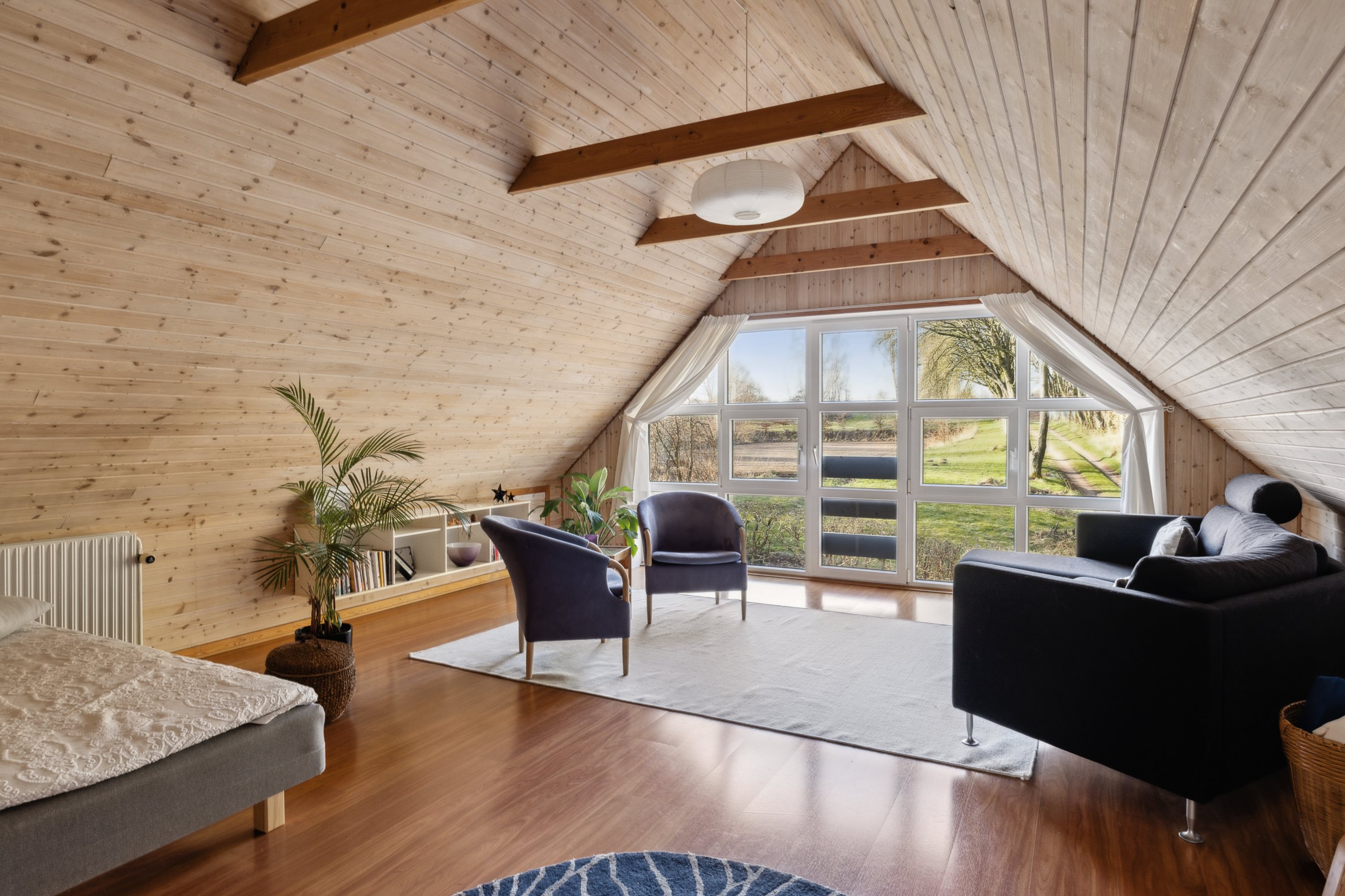 Fremhævet stue billede i fuldskærmstilstand. Billede af Tastumvej 20, Troelstrup, 7850 Stoholm Jyll