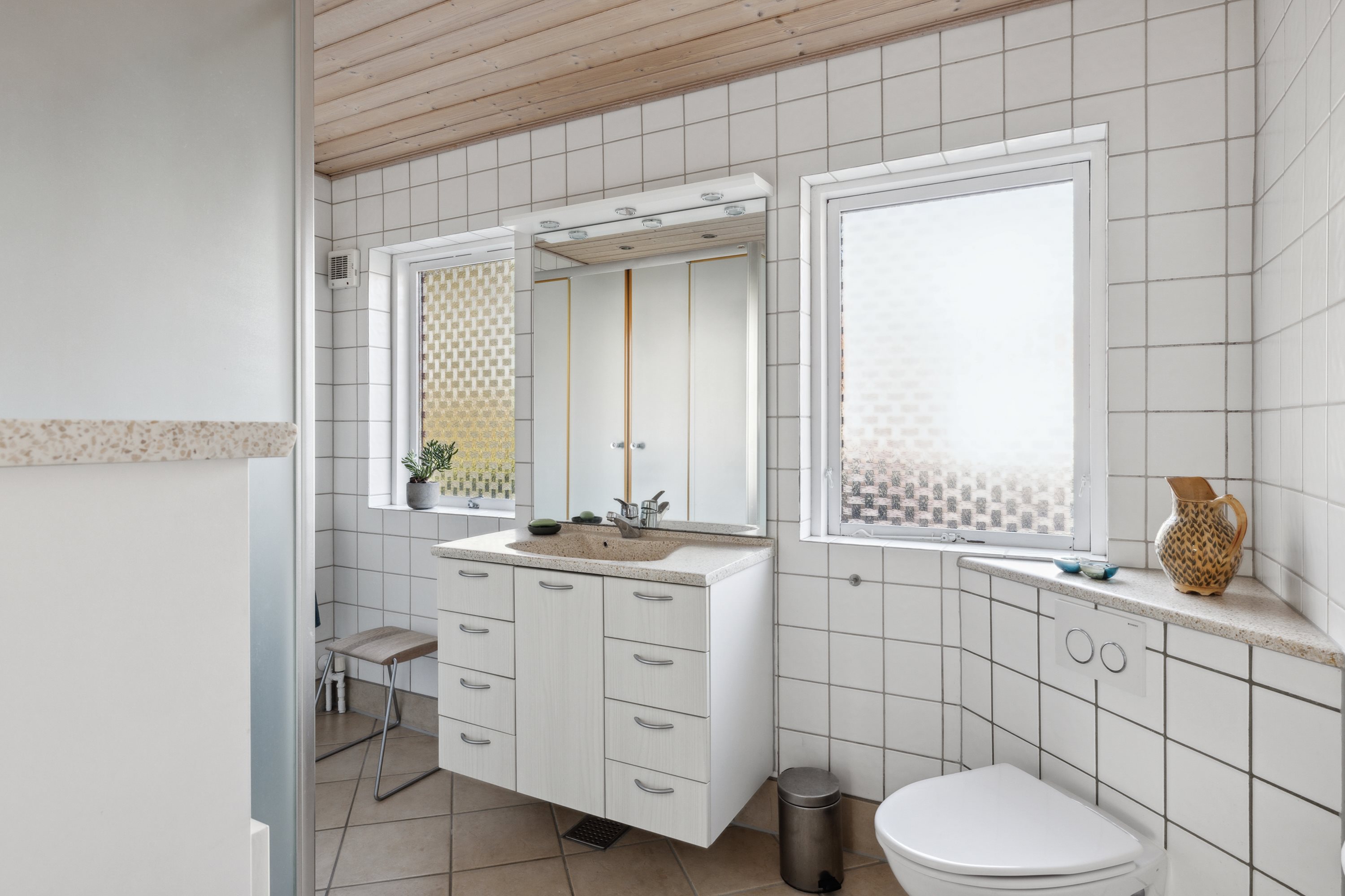 Fremhævet badeværelse billede i fuldskærmstilstand. Billede af Tastumvej 20, Troelstrup, 7850 Stoholm Jyll