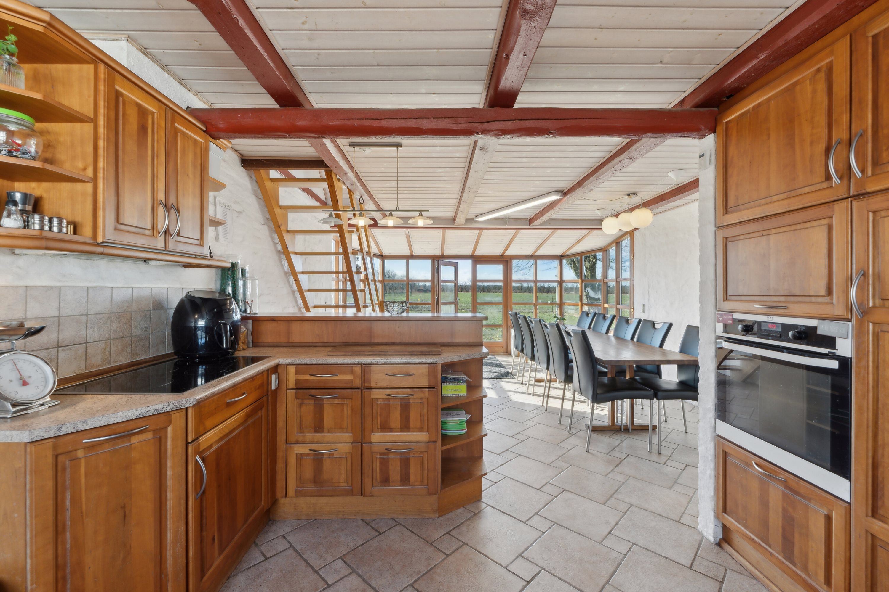 Fremhævet køkken billede i fuldskærmstilstand. Billede af Ruskærvej 23, Ilskov, 7451 Sunds