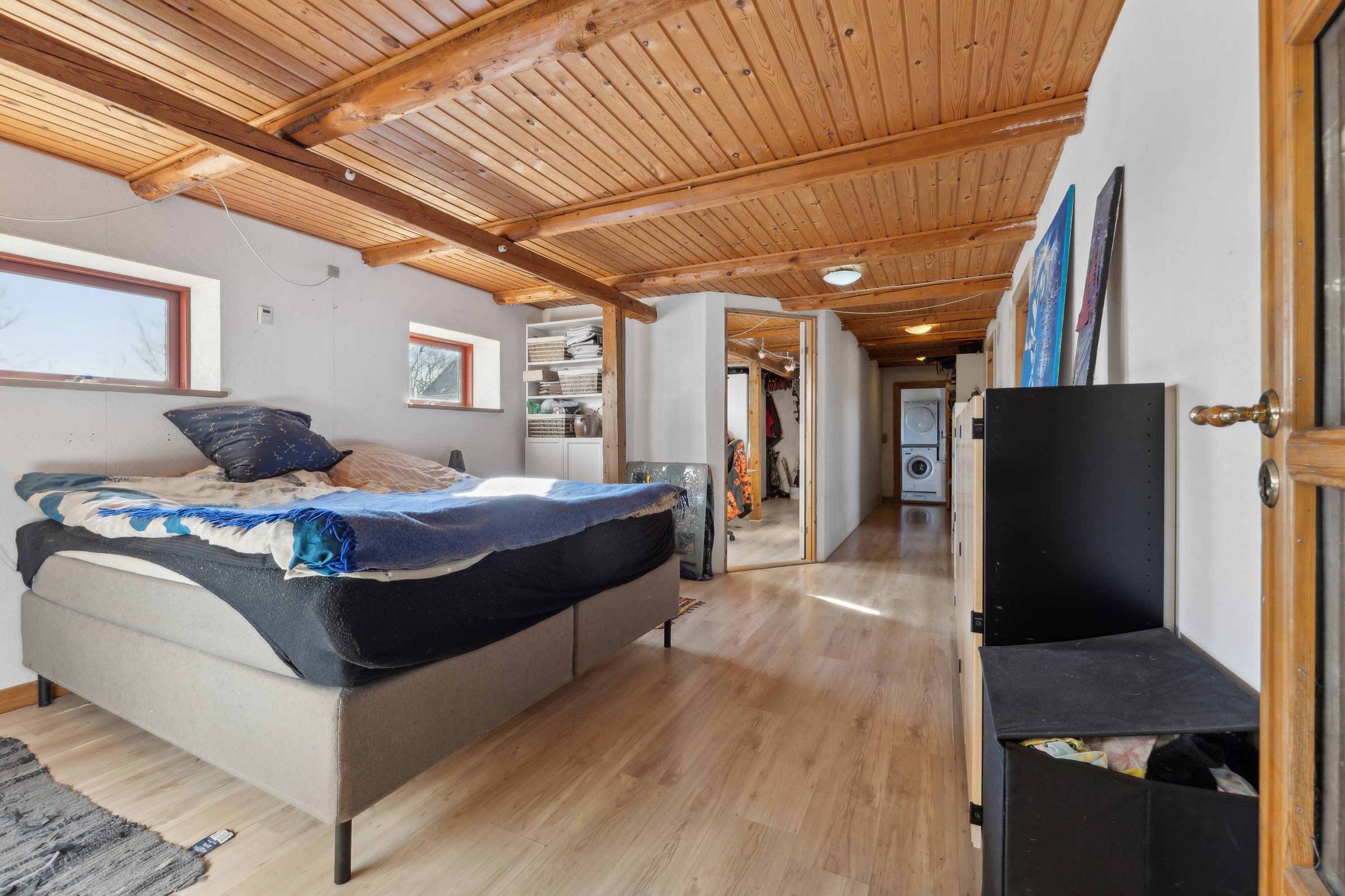 Fremhævet soveværelse billede i fuldskærmstilstand. Billede af Ruskærvej 23, Ilskov, 7451 Sunds