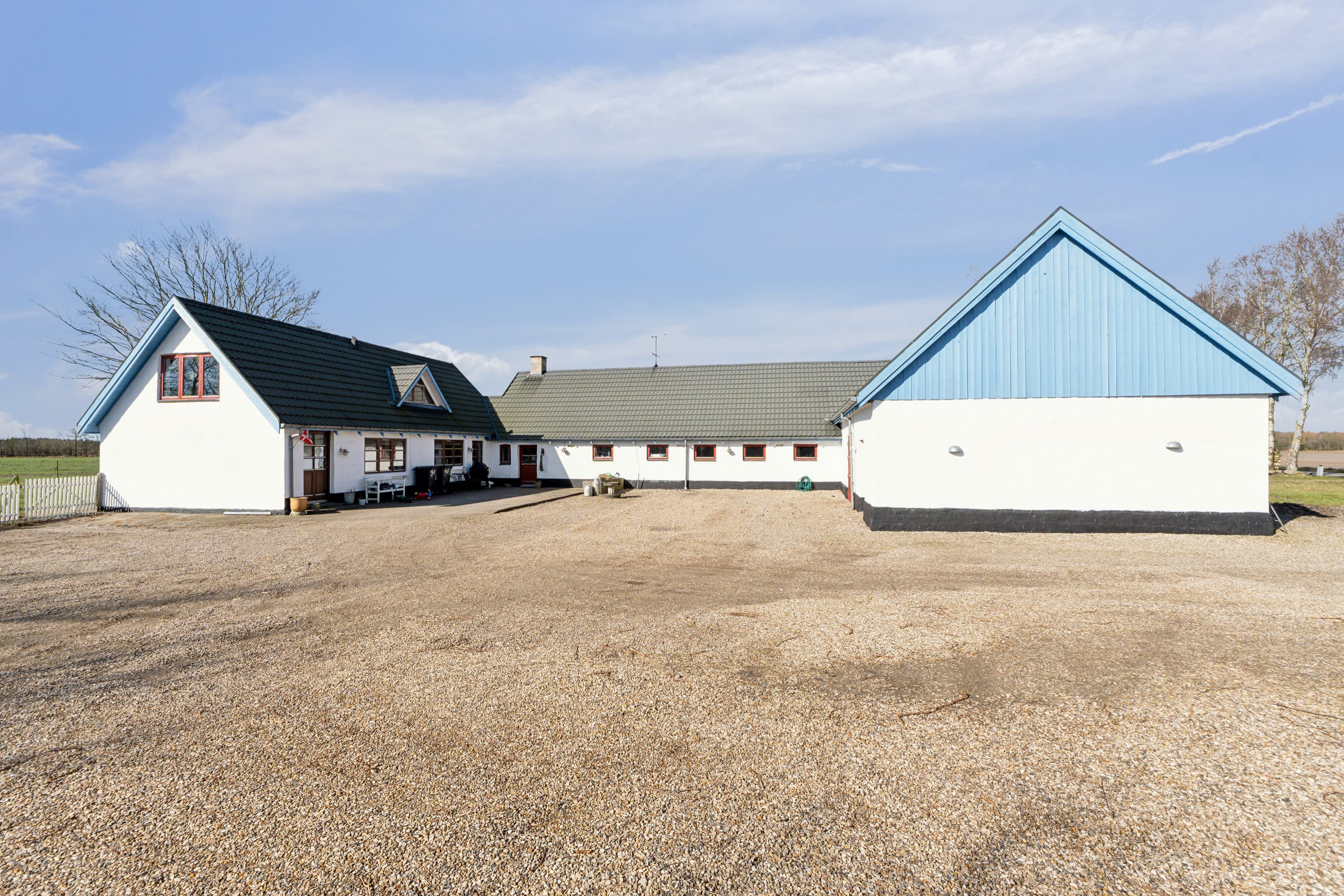 Fremhævet udendørs billede i fuldskærmstilstand. Billede af Ruskærvej 23, Ilskov, 7451 Sunds