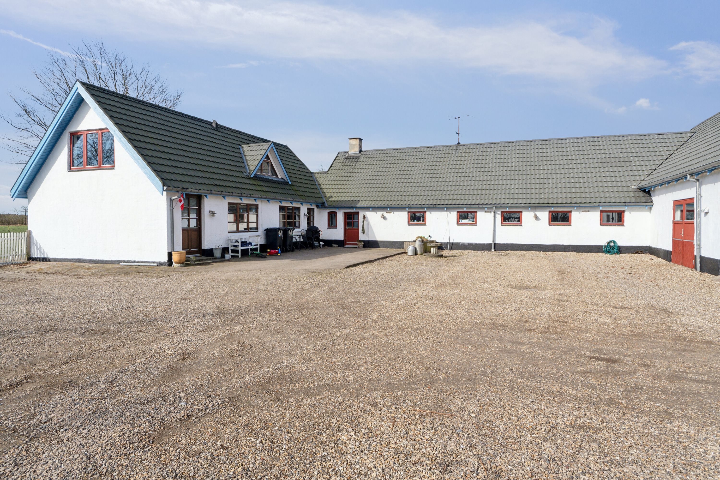 Miniaturebillede 1: udendørs. Billede af Ruskærvej 23, Ilskov, 7451 Sunds