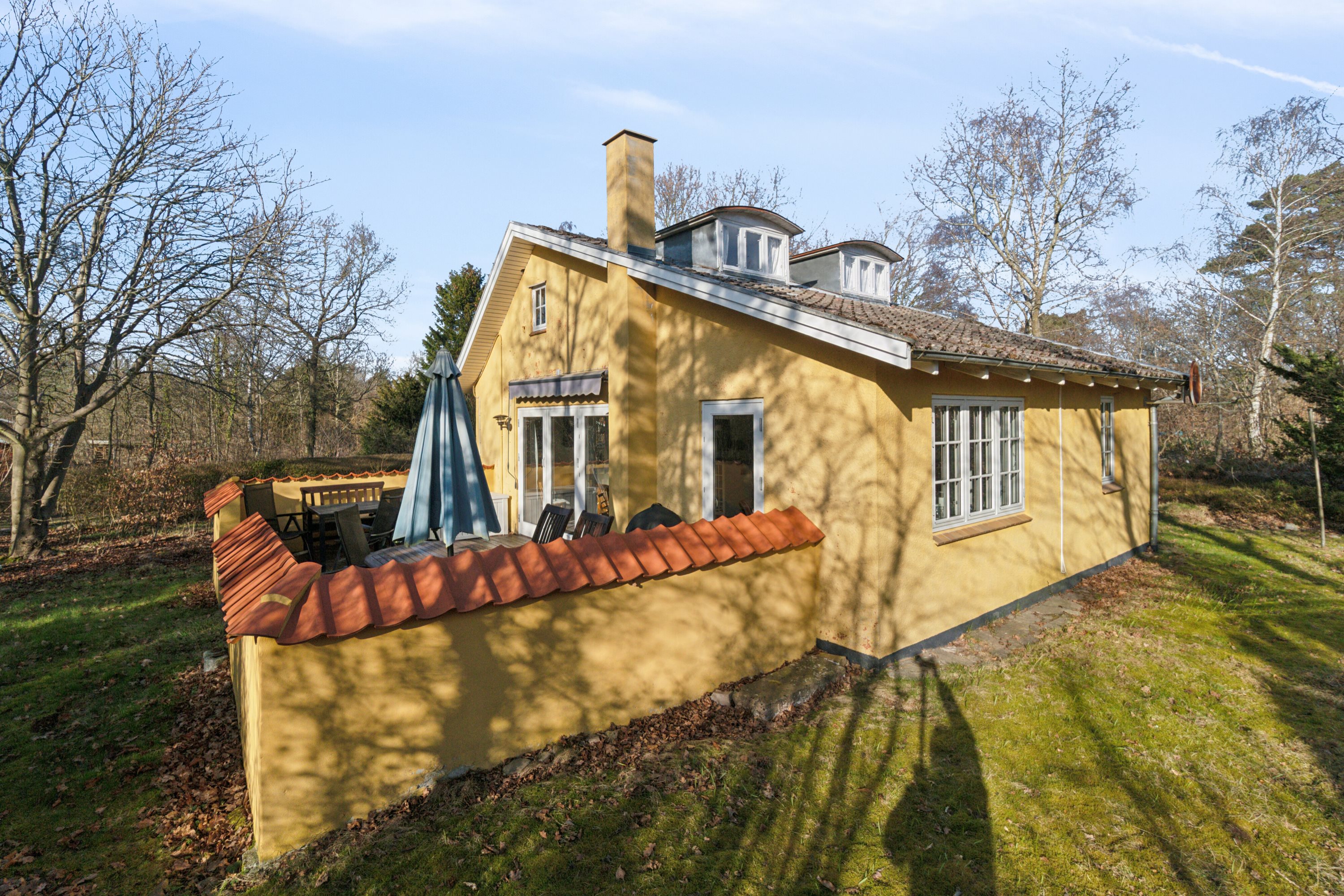 Fremhævet udendørs billede i fuldskærmstilstand. Billede af Myrevej 5B, Balka, 3730 Nexø