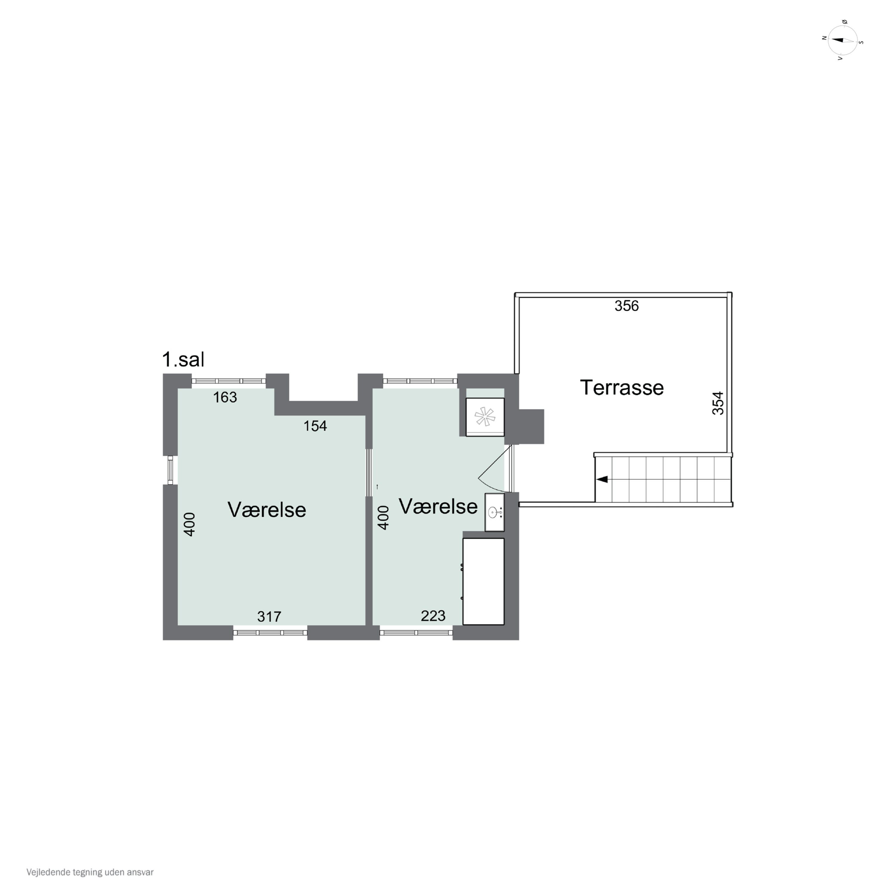 Plantegninger billede af Myrevej 5B, Balka, 3730 Nexø