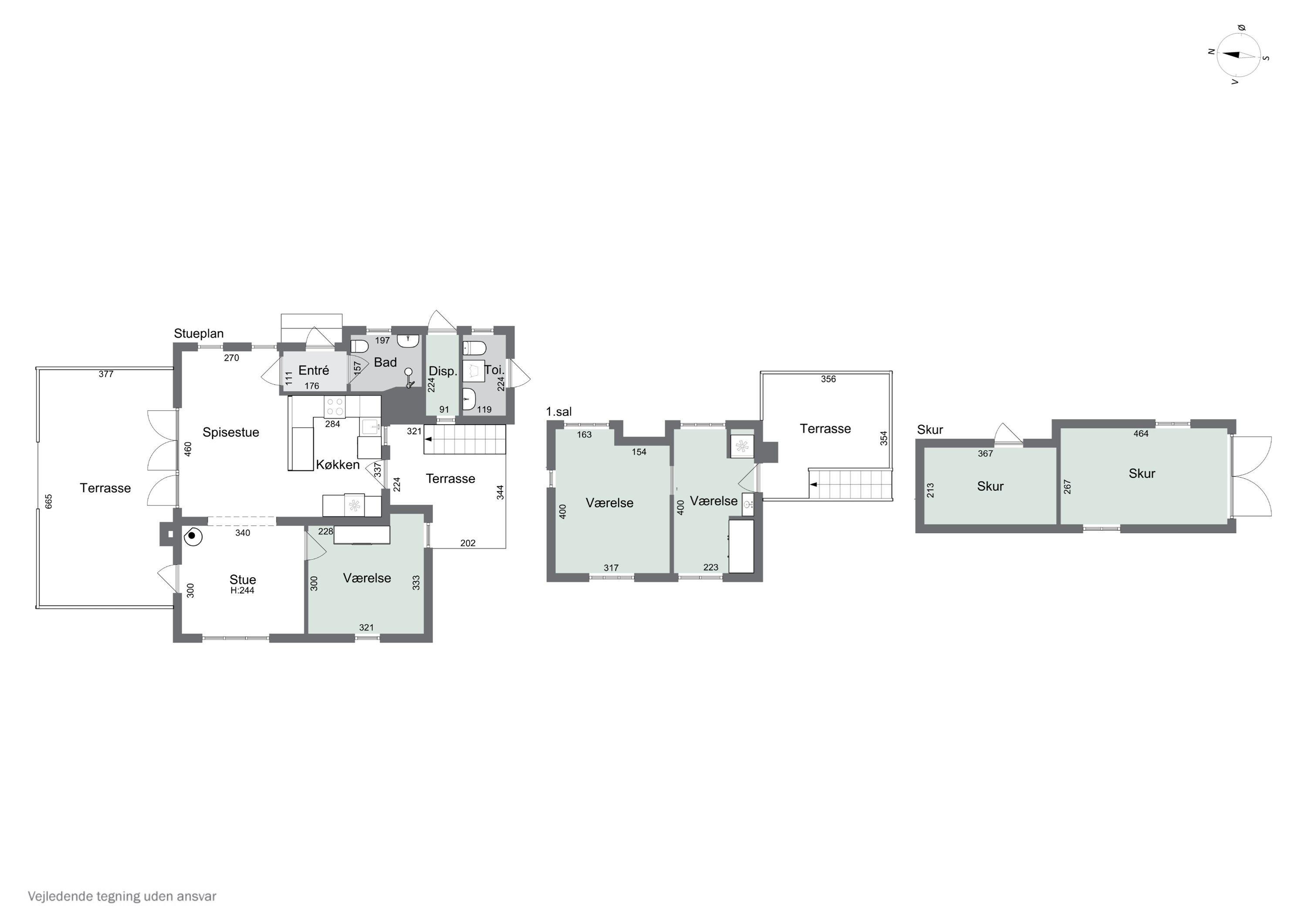 Plantegninger billede af Myrevej 5B, Balka, 3730 Nexø