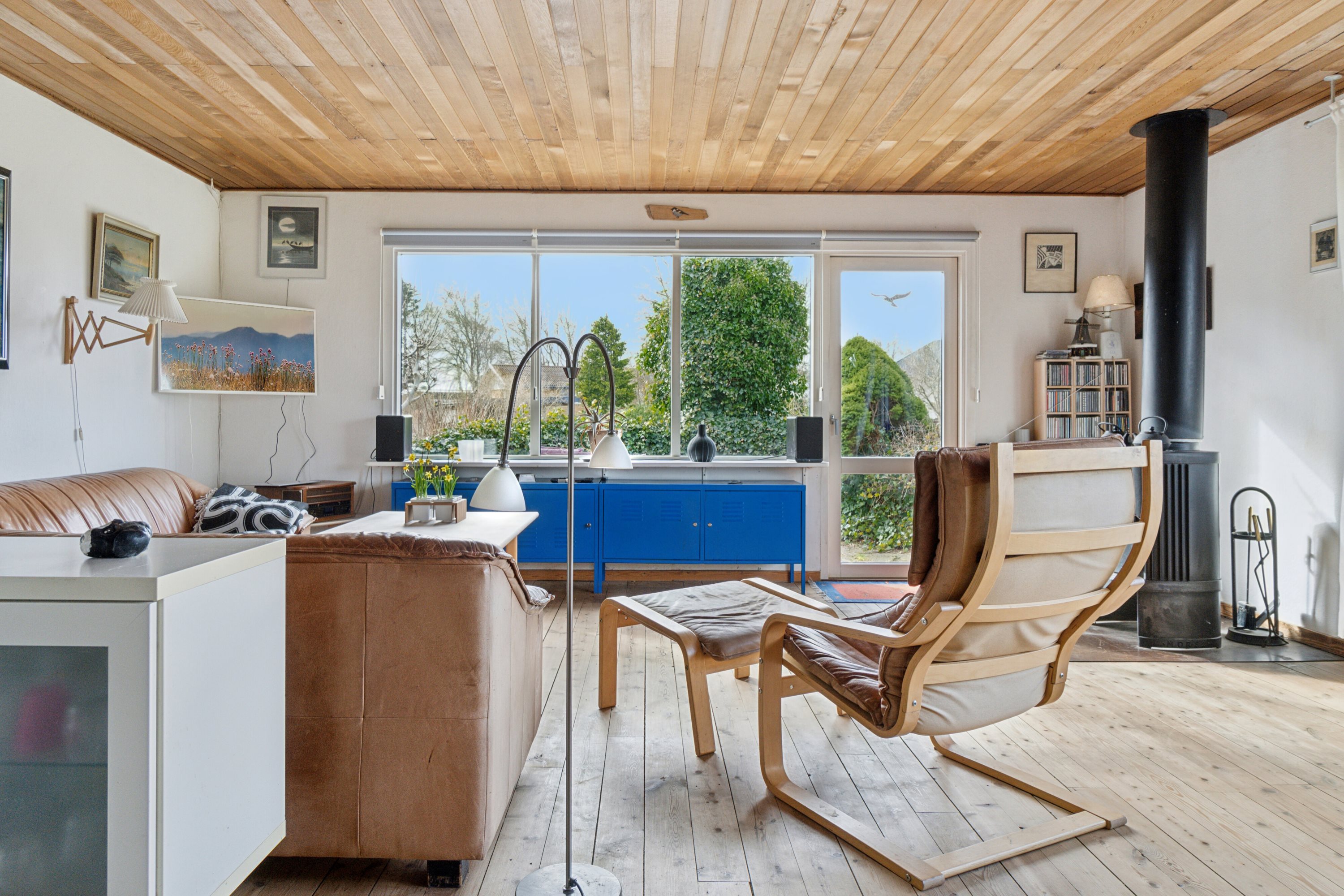 Fremhævet stue billede i fuldskærmstilstand. Billede af Paradis Alle 20, Ramløse, 3200 Helsinge