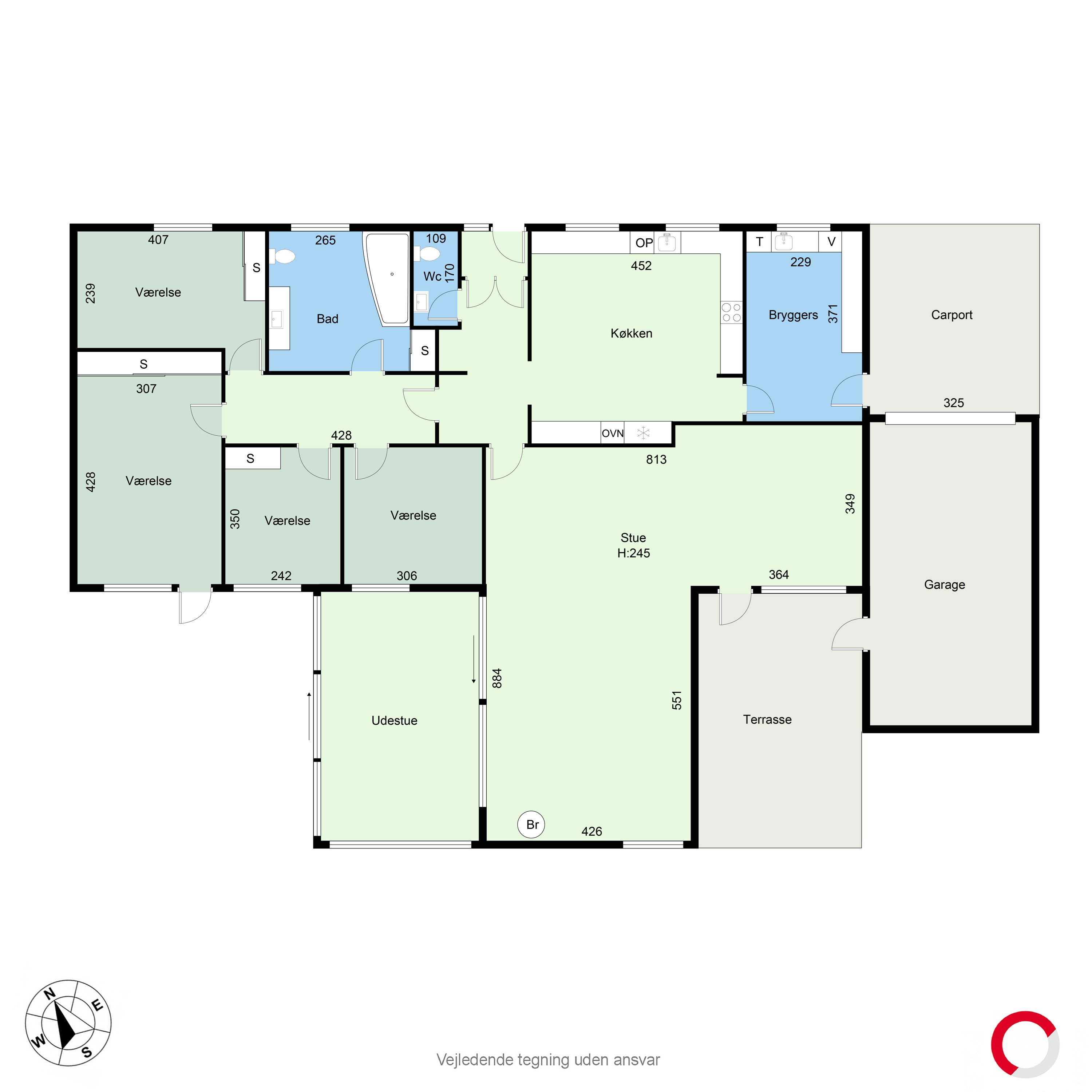 Plantegninger billede af Runehøjen 9, Hasle, 8210 Aarhus V