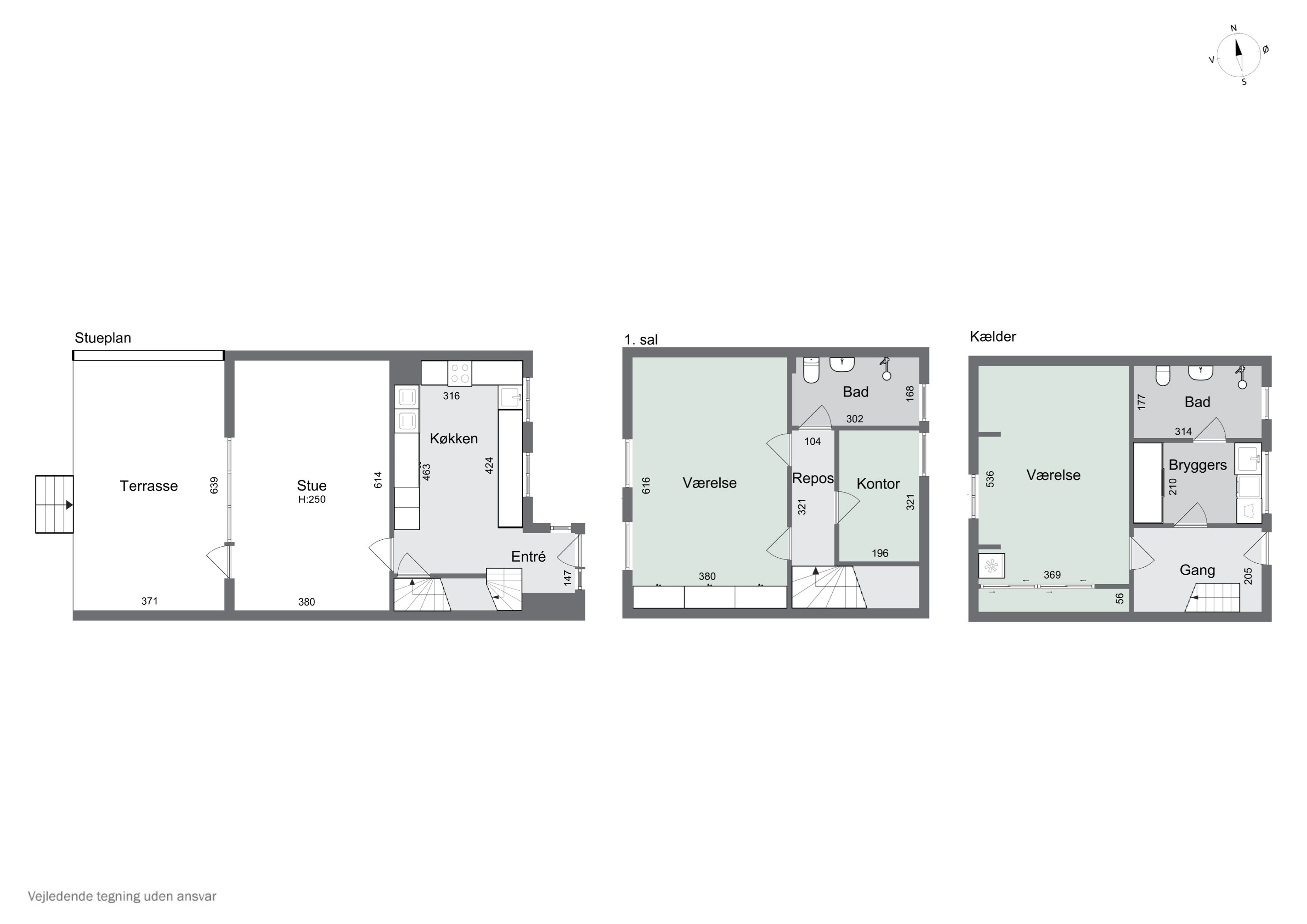 Plantegninger billede af Elletoften 8, 2800 Kongens Lyngby