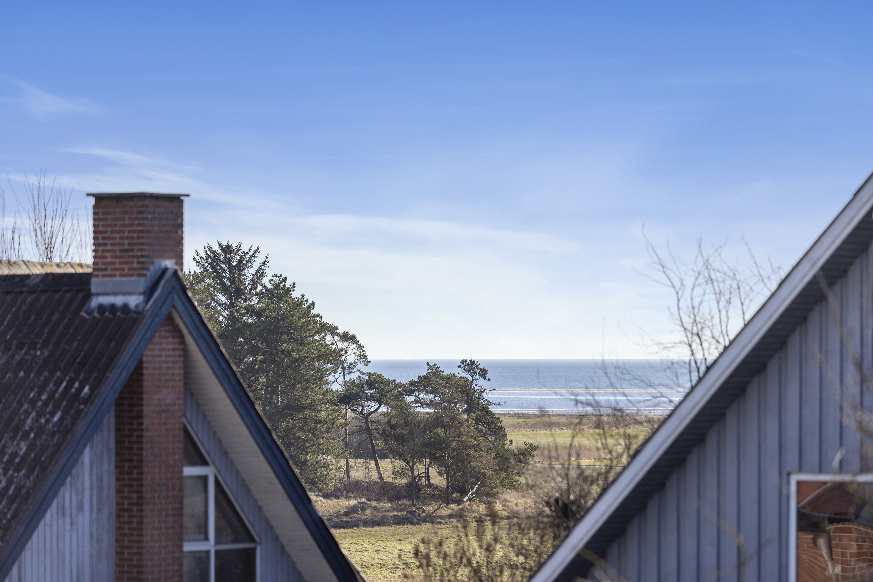 Miniaturebillede 1: udsigt. Billede af Østkystvejen 309A, Voerså, 9300 Sæby