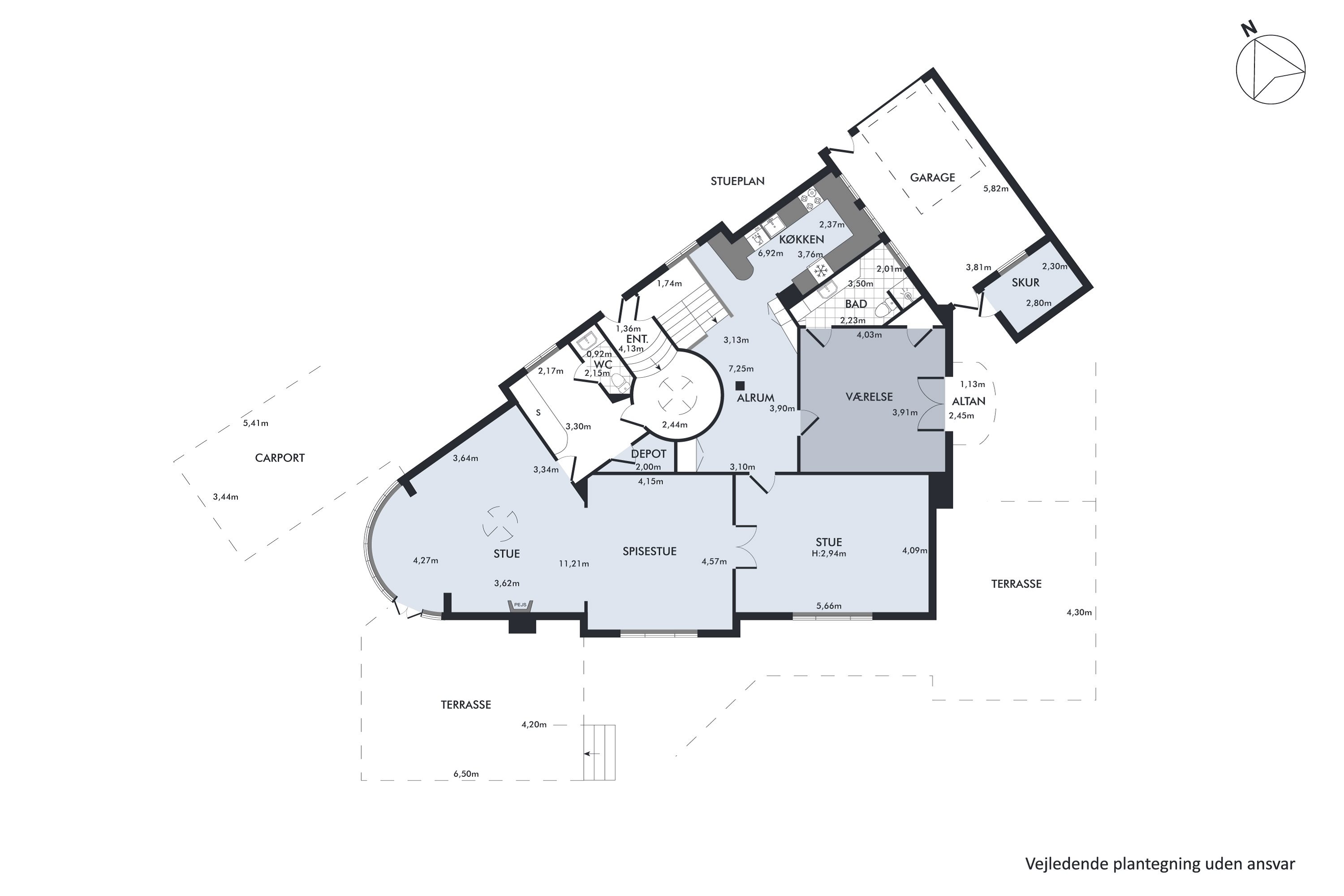 Plantegninger billede af Tesdorpfsvej 83, 2000 Frederiksberg
