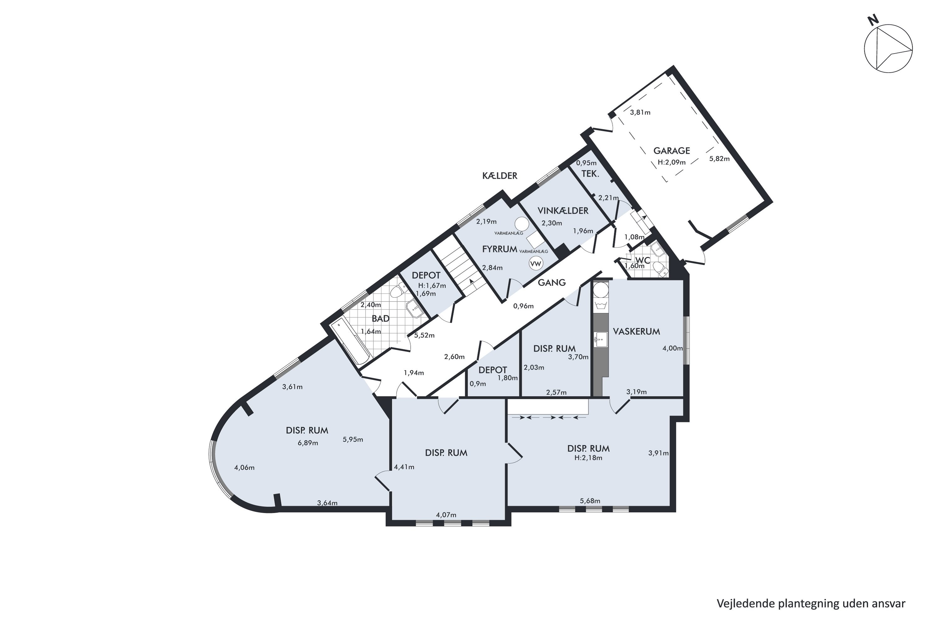 Plantegninger billede af Tesdorpfsvej 83, 2000 Frederiksberg
