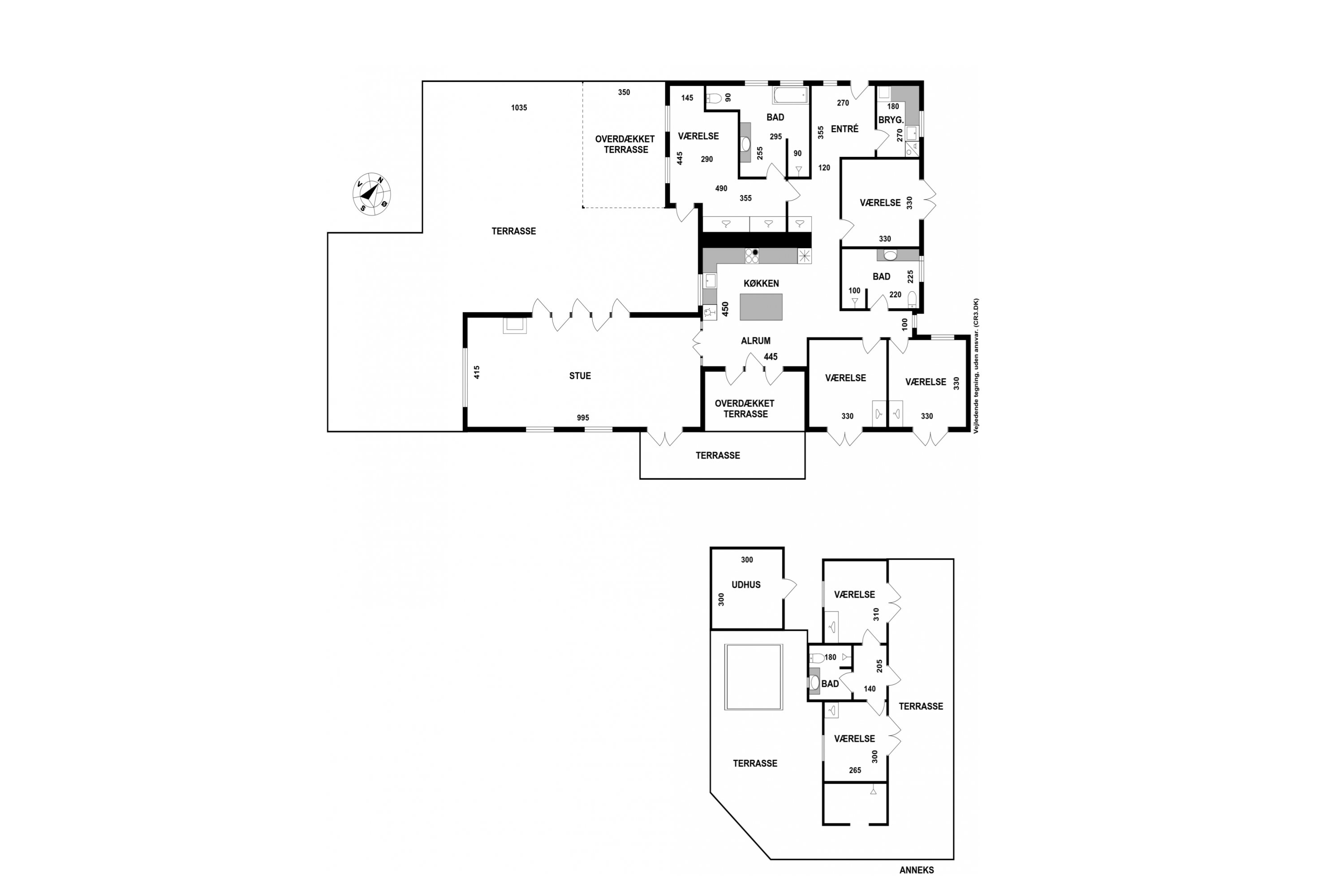 Plantegninger billede af Gyvelvej 18, 3100 Hornbæk