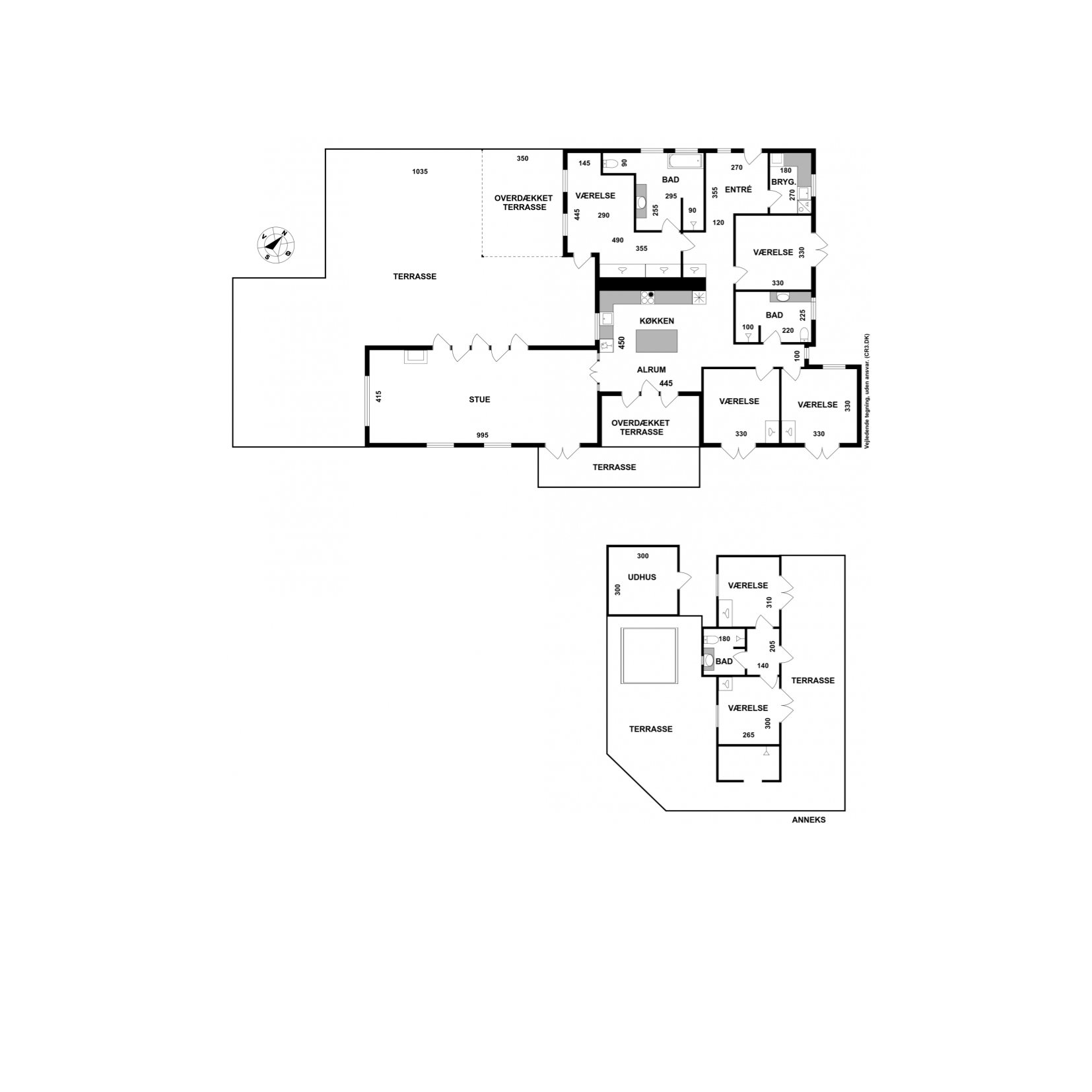 Plantegninger billede af Gyvelvej 18, 3100 Hornbæk