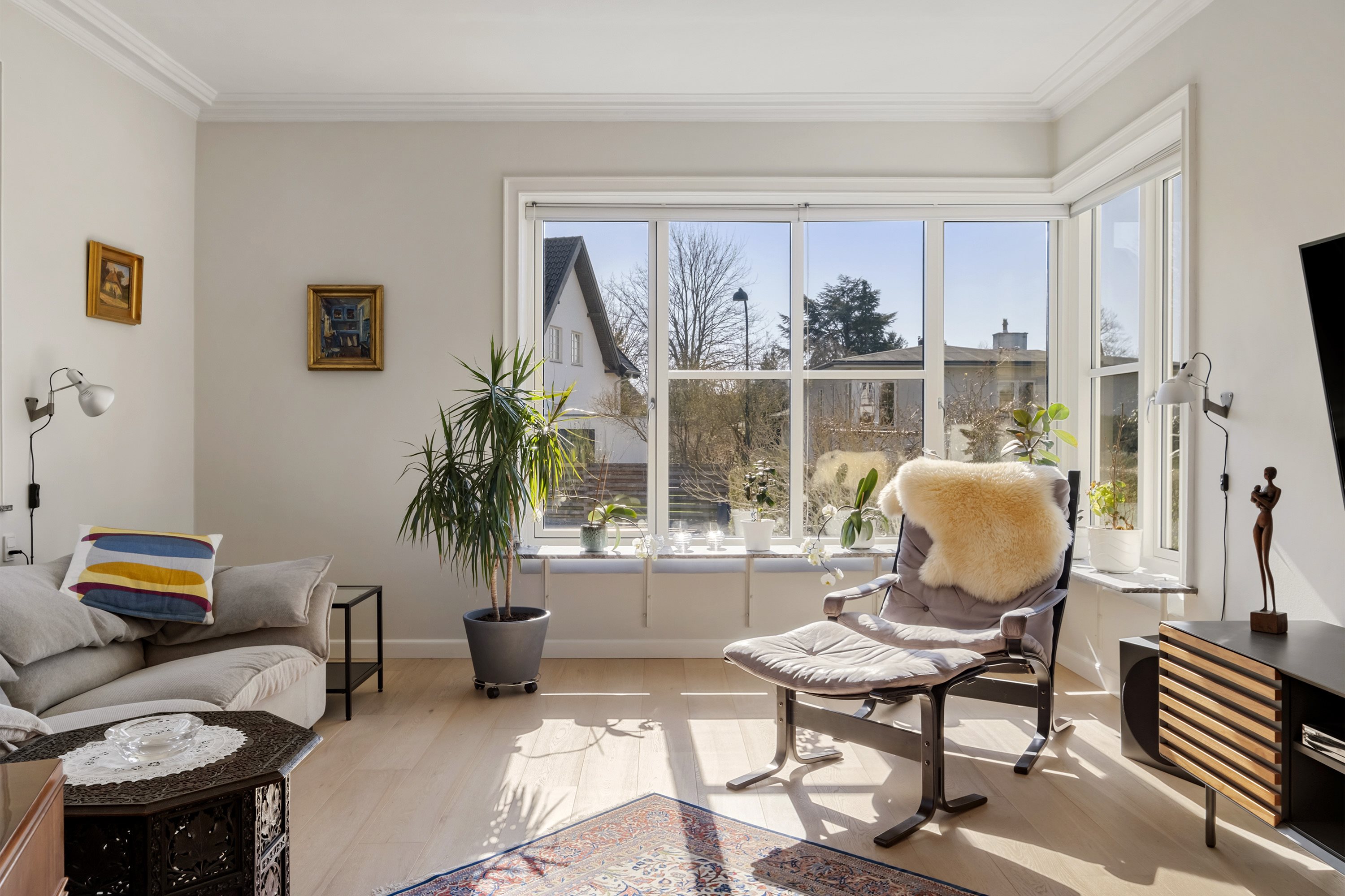 Miniaturebillede 2: stue. Billede af Skovholmvej 4, 2920 Charlottenlund