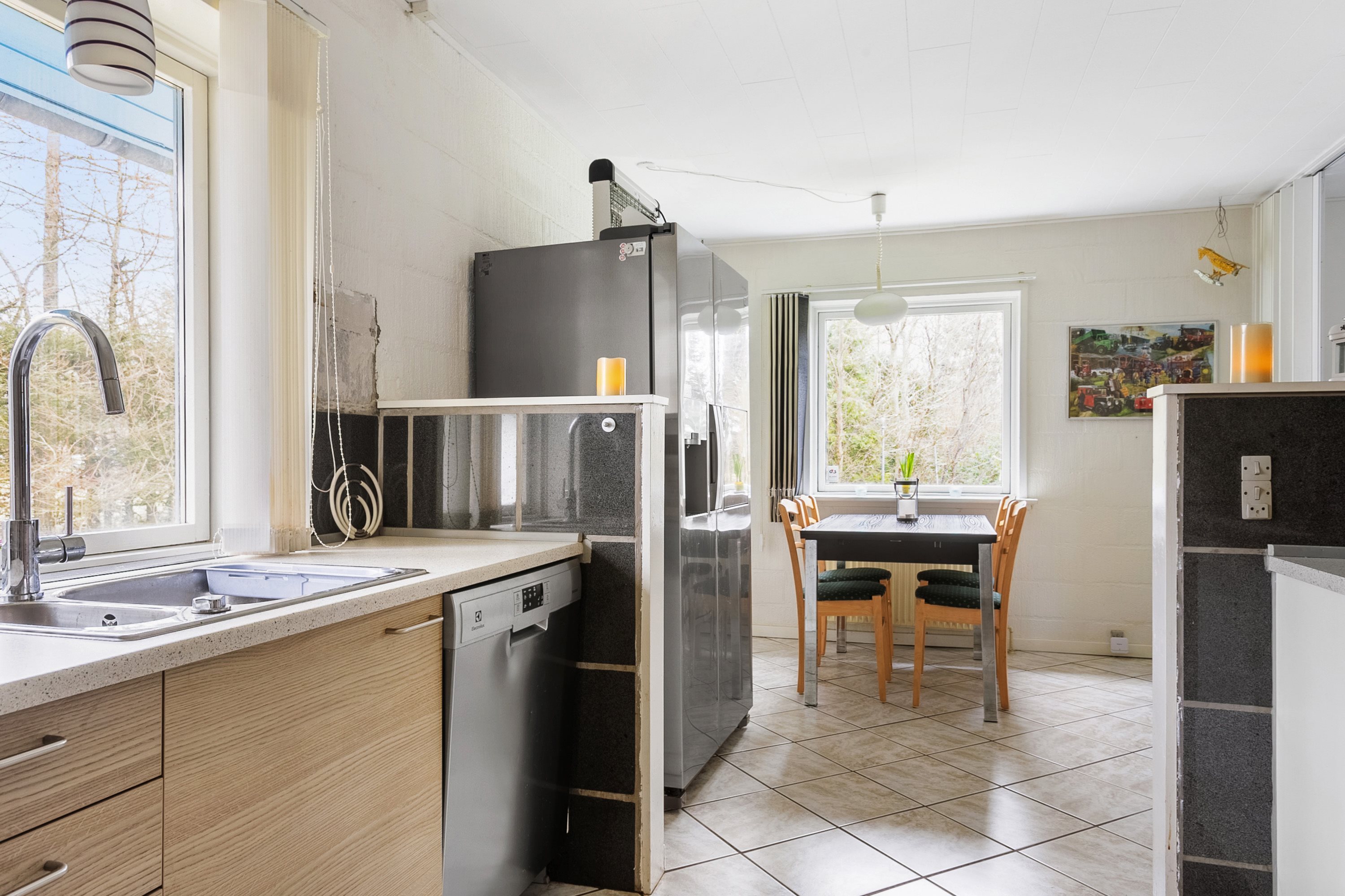 Fremhævet køkken billede i fuldskærmstilstand. Billede af Ribe-Vejle Landevej 67A, 6622 Bække