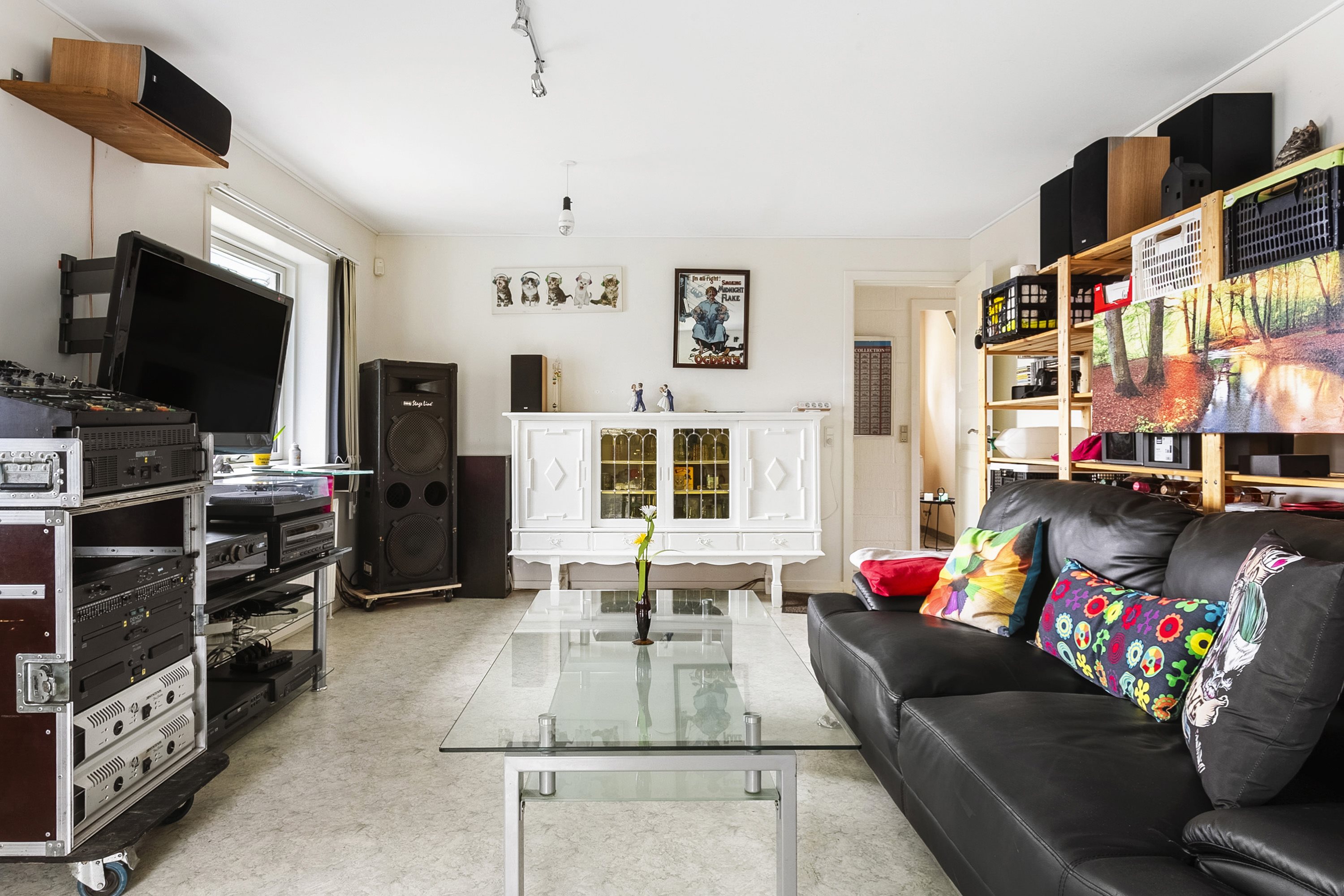 Fremhævet stue billede i fuldskærmstilstand. Billede af Ribe-Vejle Landevej 67A, 6622 Bække