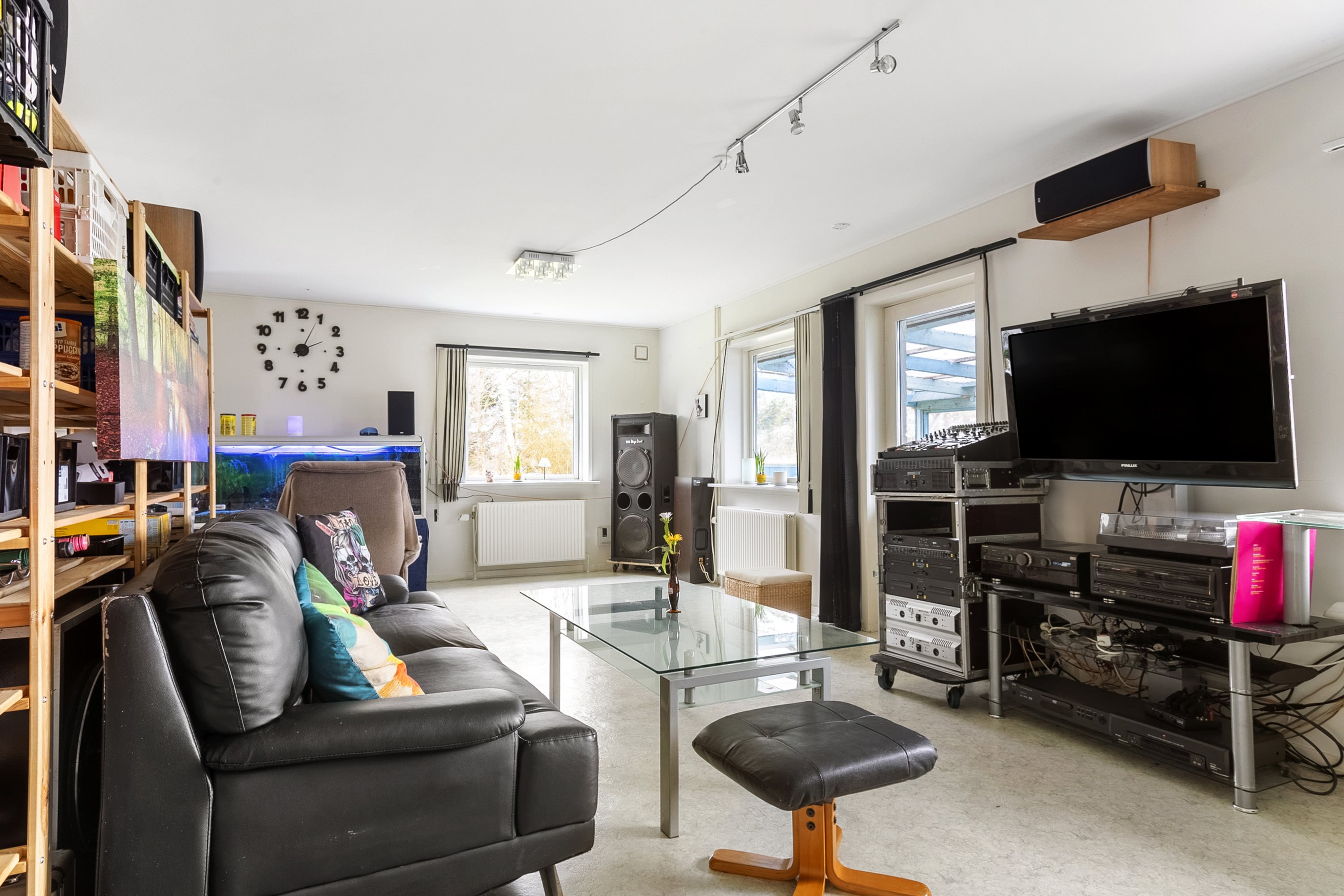 Fremhævet stue billede i fuldskærmstilstand. Billede af Ribe-Vejle Landevej 67A, 6622 Bække