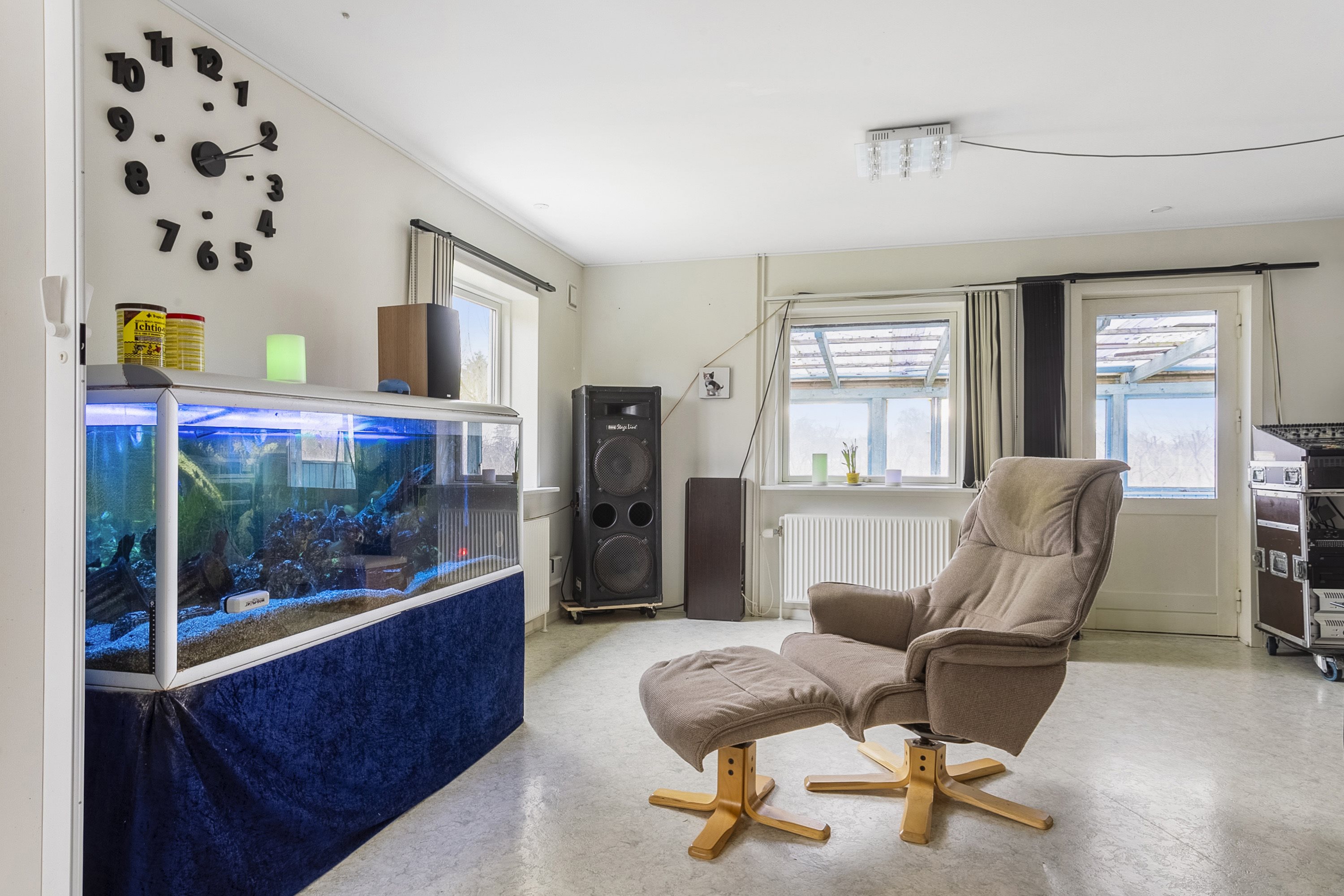 Fremhævet stue billede i fuldskærmstilstand. Billede af Ribe-Vejle Landevej 67A, 6622 Bække