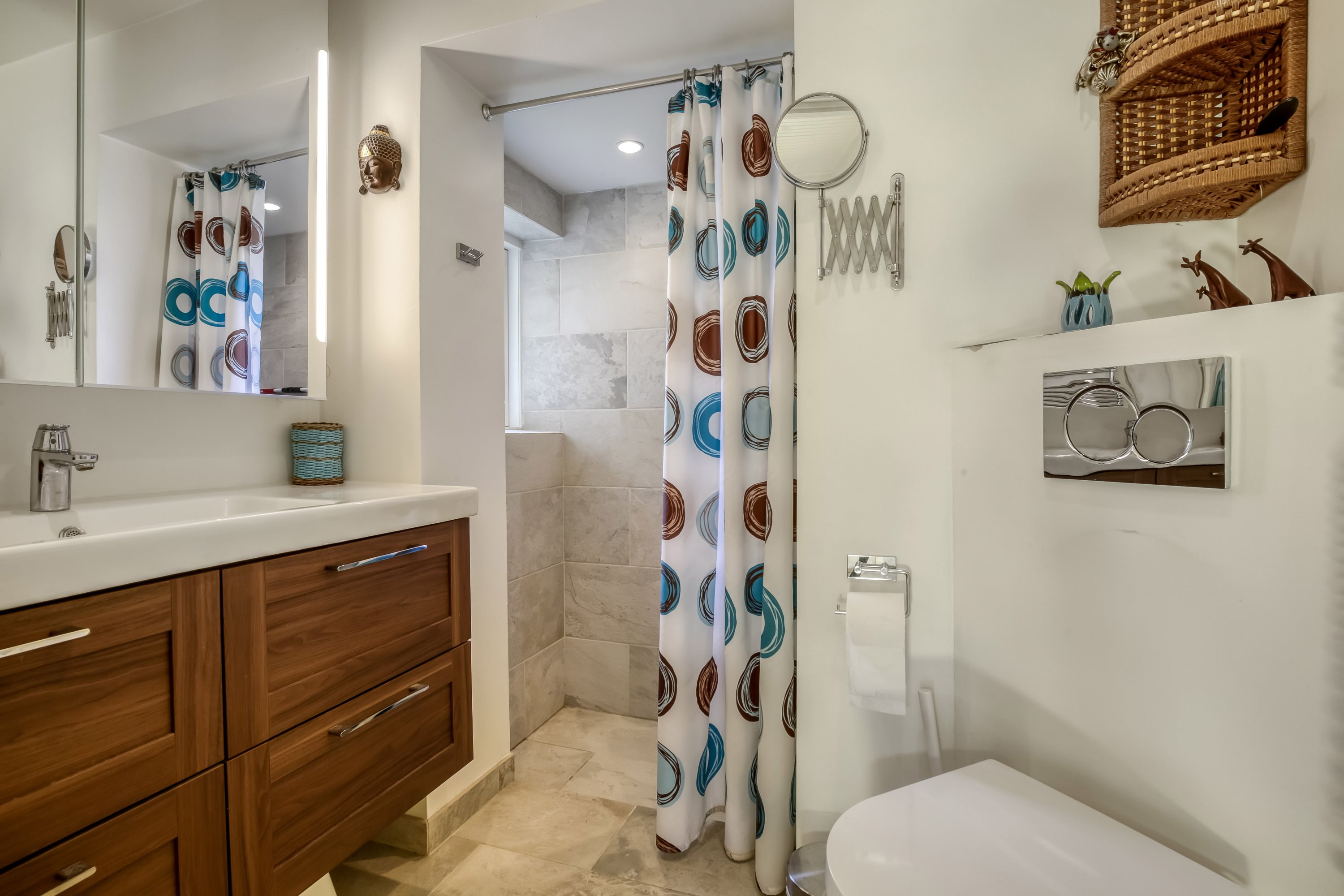 Fremhævet badeværelse billede i fuldskærmstilstand. Billede af Kirkevej 21, Pindstrup, 8550 Ryomgård