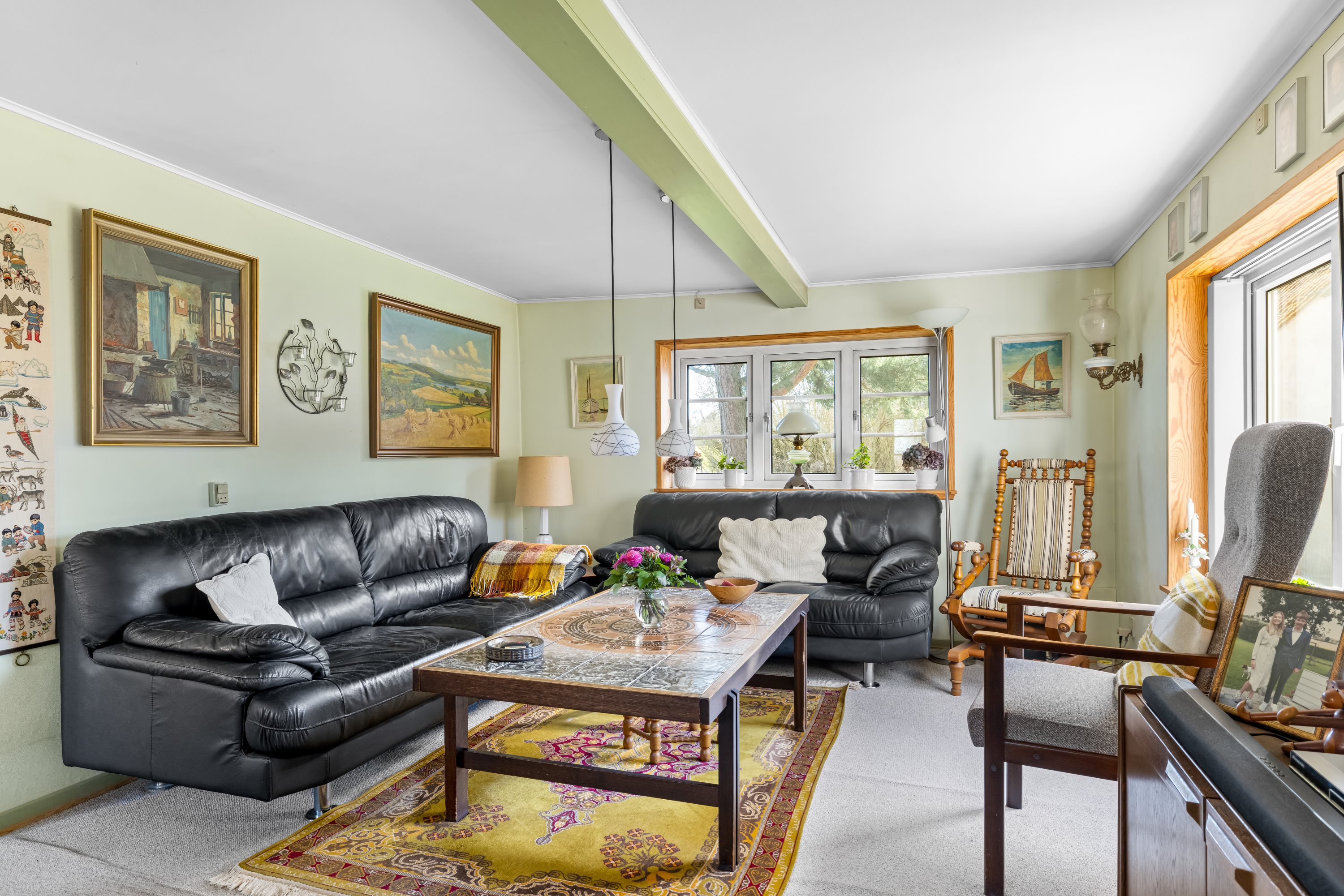 Fremhævet stue billede i fuldskærmstilstand. Billede af Nyborgvej 20, 5600 Faaborg