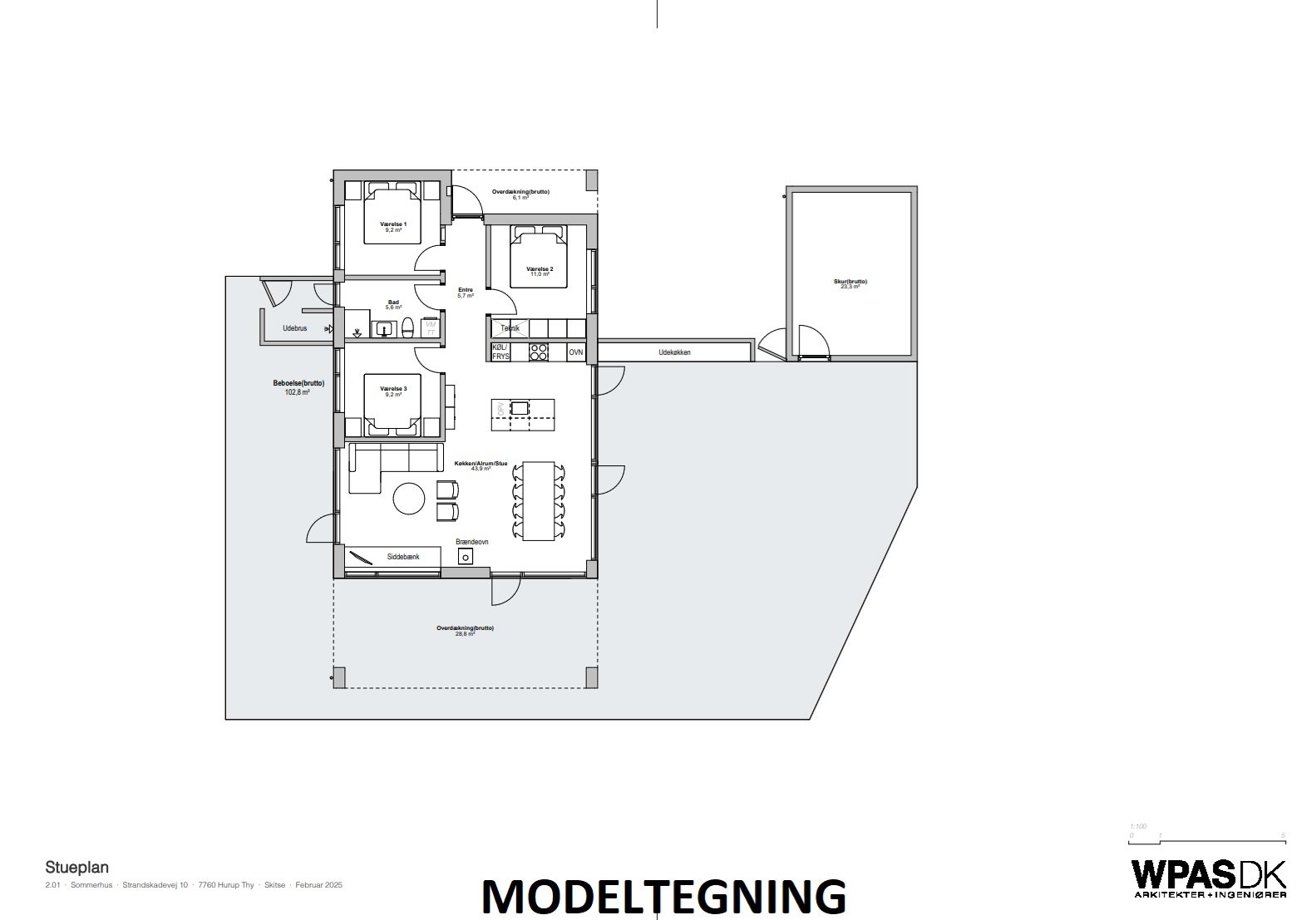 Fremhævet  billede i fuldskærmstilstand. Billede af Strandskadevej 10, Helligsø, 7760 Hurup Thy