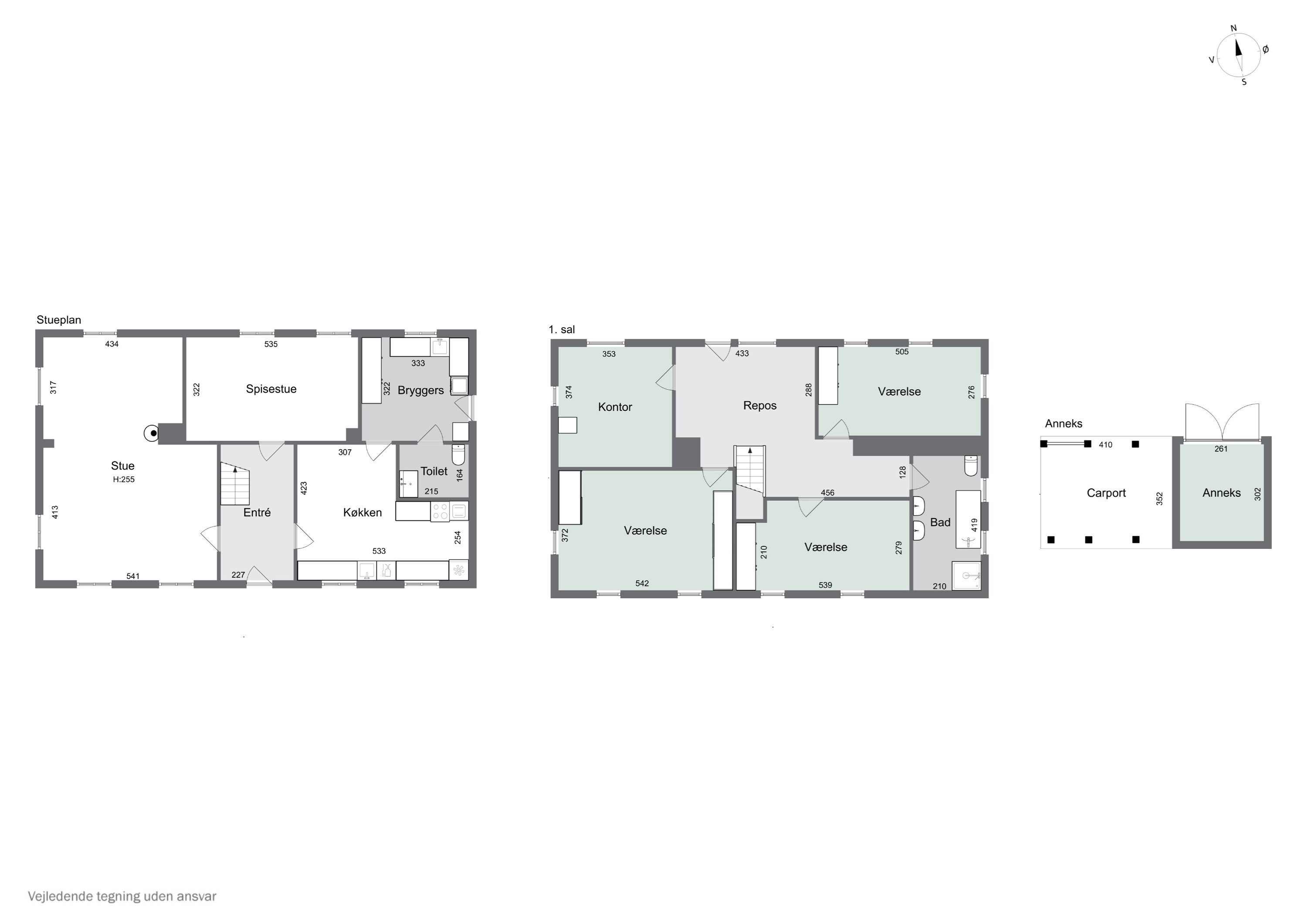 Plantegninger billede af Bjørnøvej 100, 5700 Svendborg