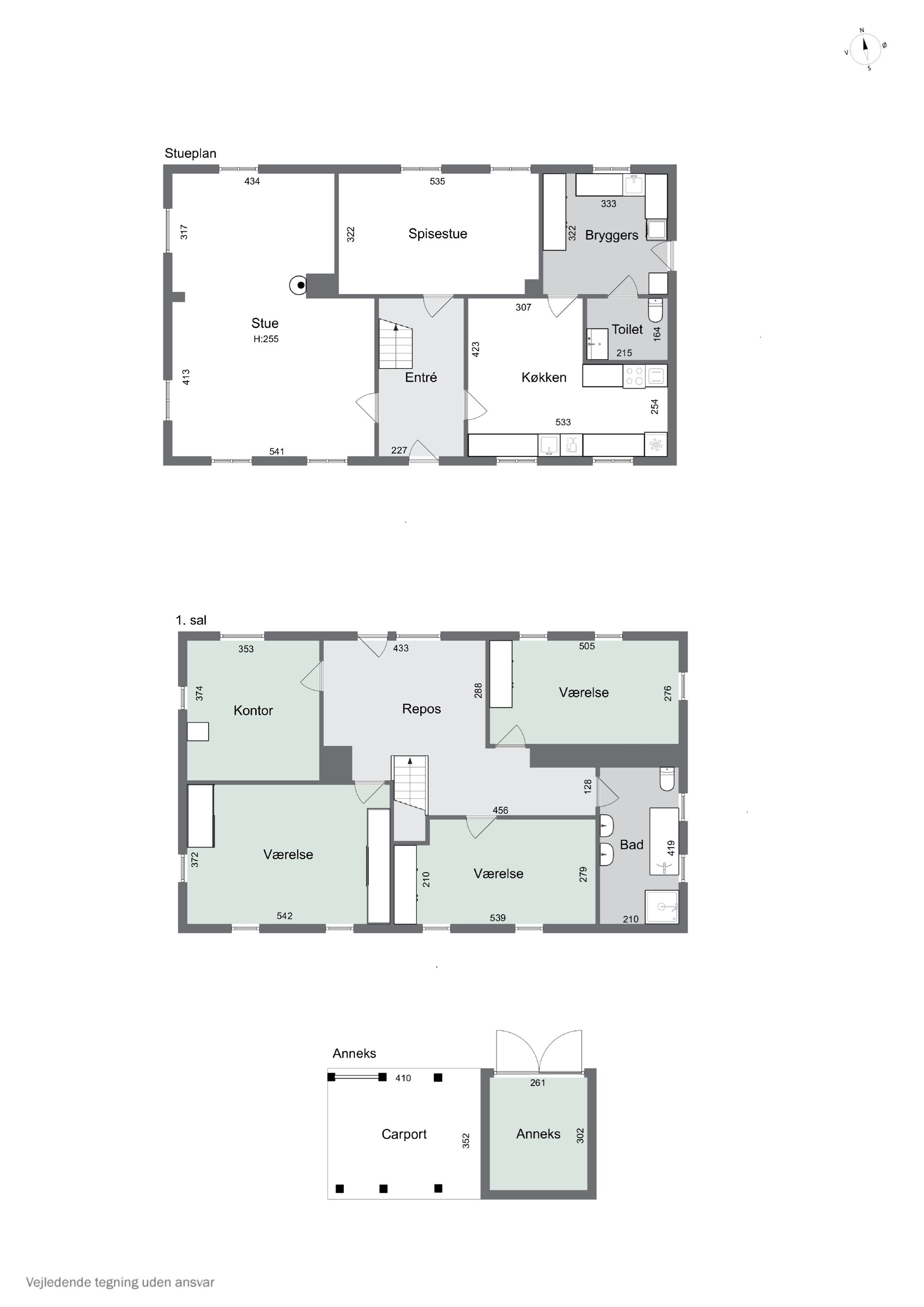 Plantegninger billede af Bjørnøvej 100, 5700 Svendborg