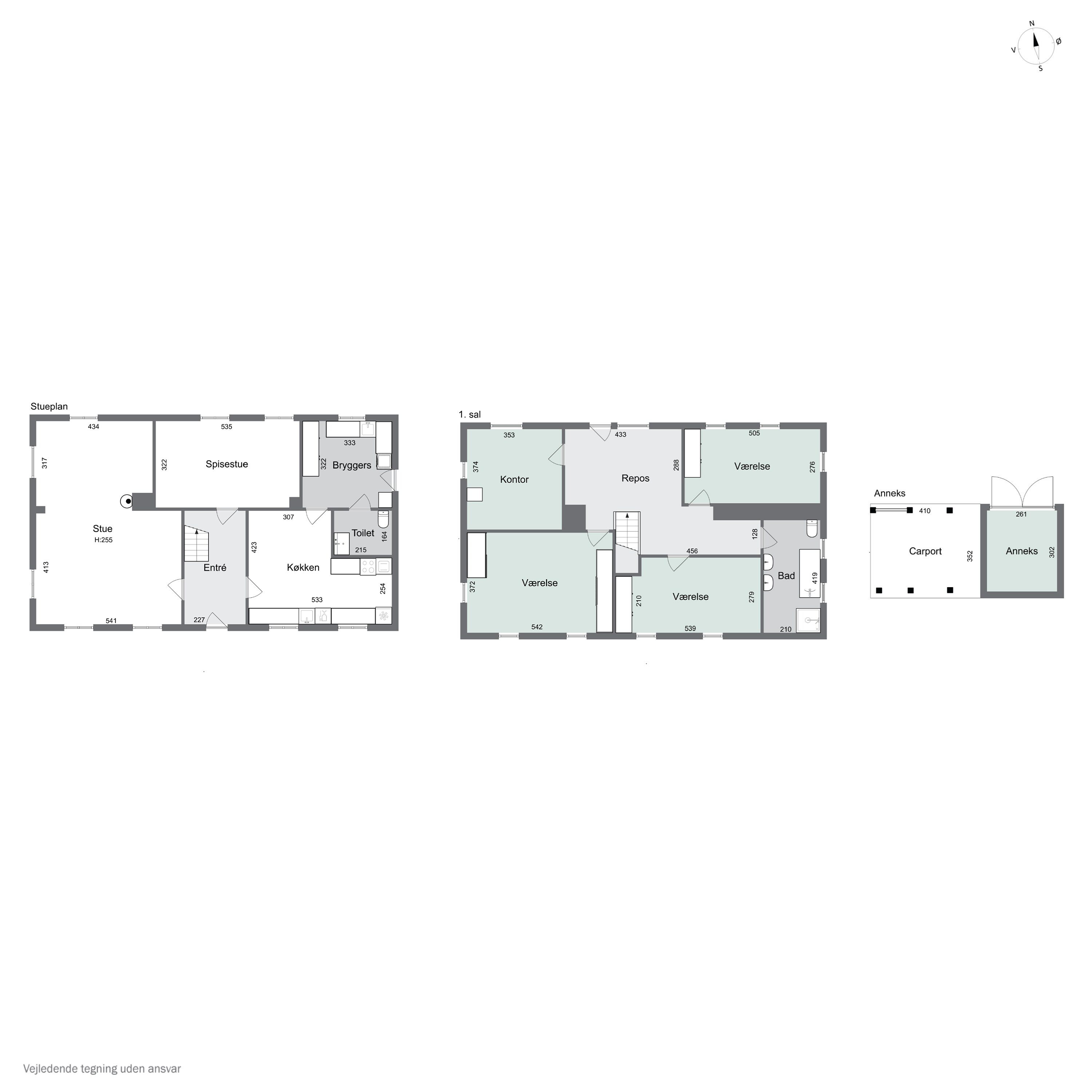 Plantegninger billede af Bjørnøvej 100, 5700 Svendborg