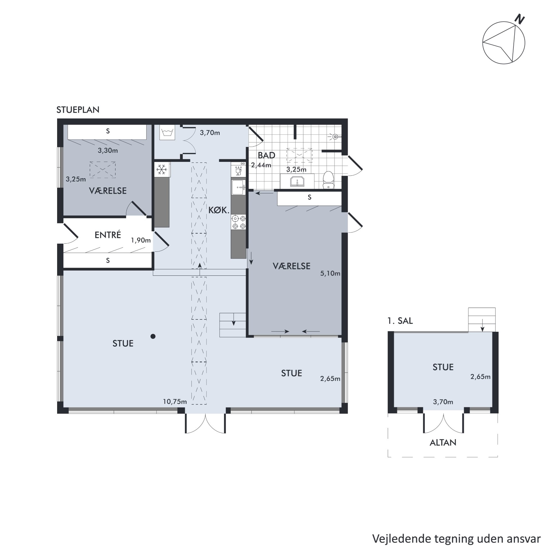 Plantegninger billede af Havbakkevej 73, 8250 Egå