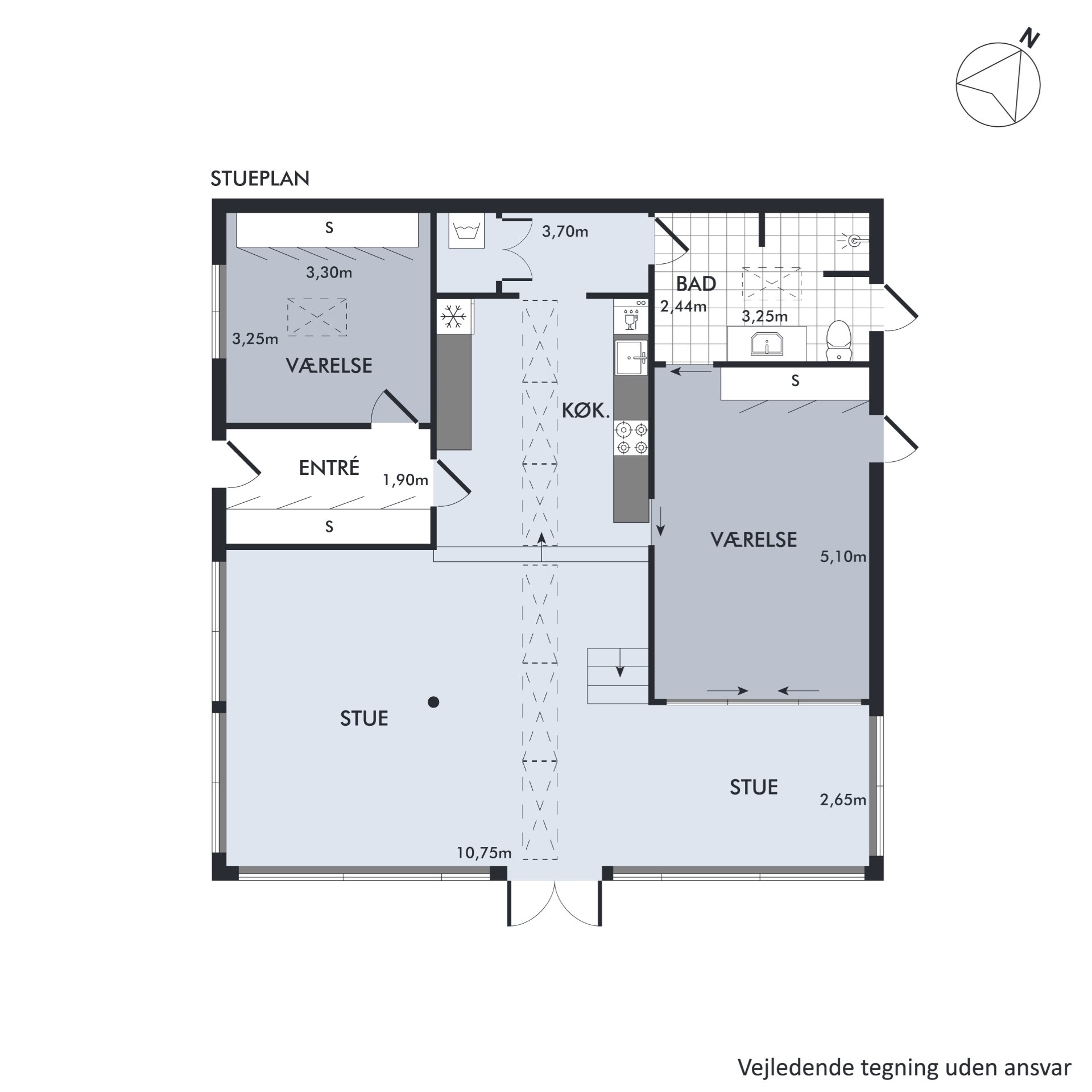 Plantegninger billede af Havbakkevej 73, 8250 Egå