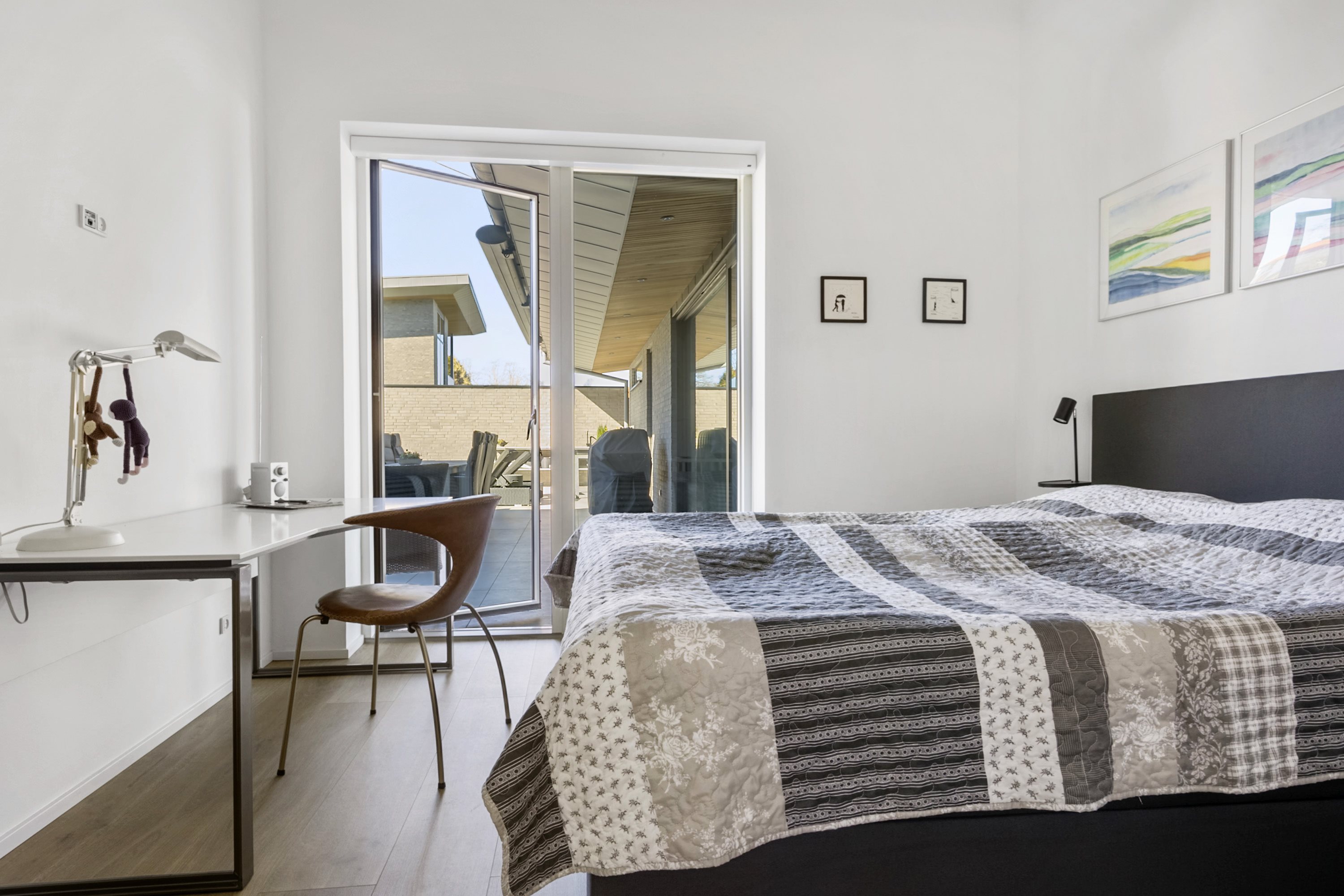 Fremhævet soveværelse billede i fuldskærmstilstand. Billede af Varnæsvej 71, 6200 Aabenraa