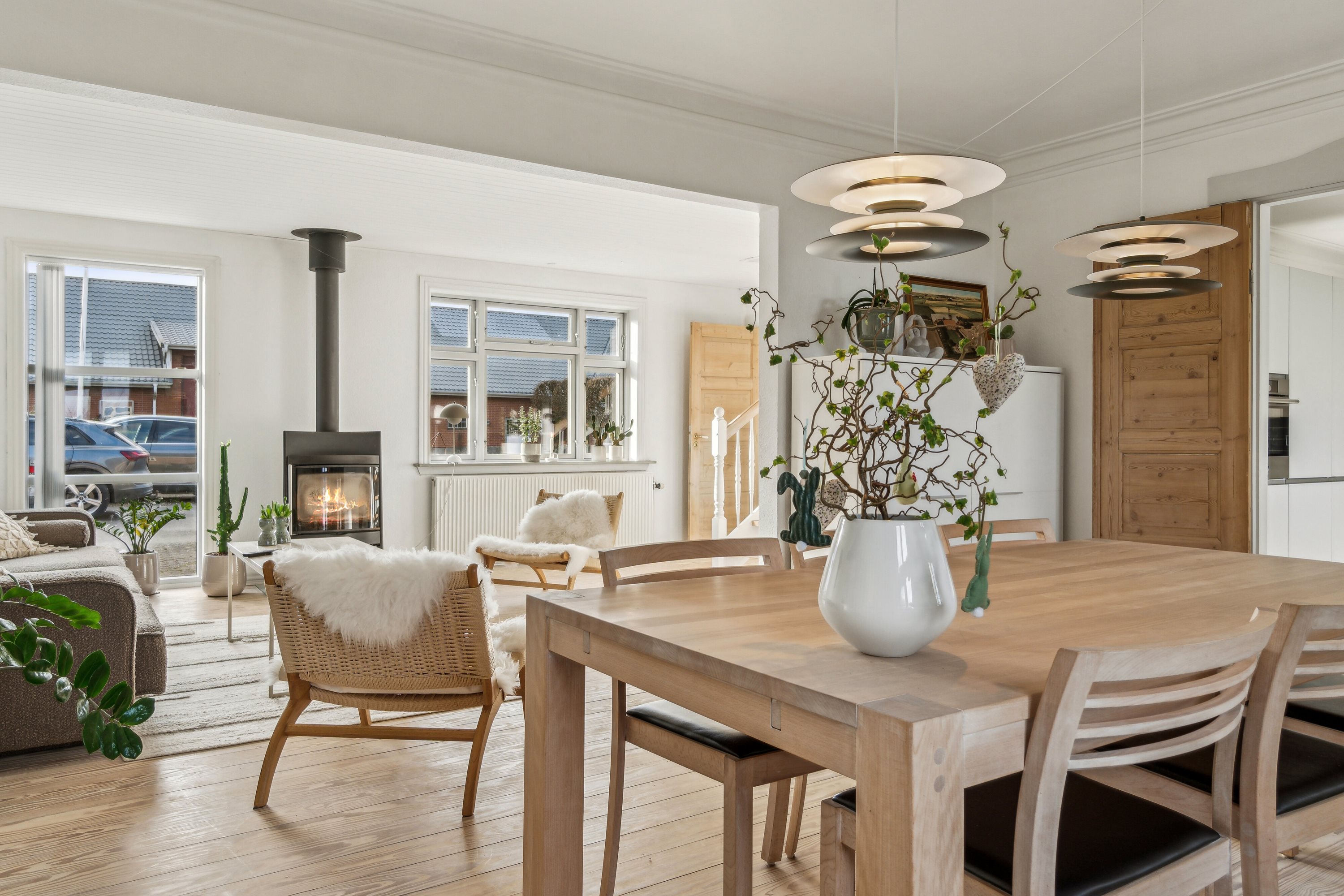 Fremhævet spisestue billede i fuldskærmstilstand. Billede af Åsvej 4, Silstrup, 7700 Thisted