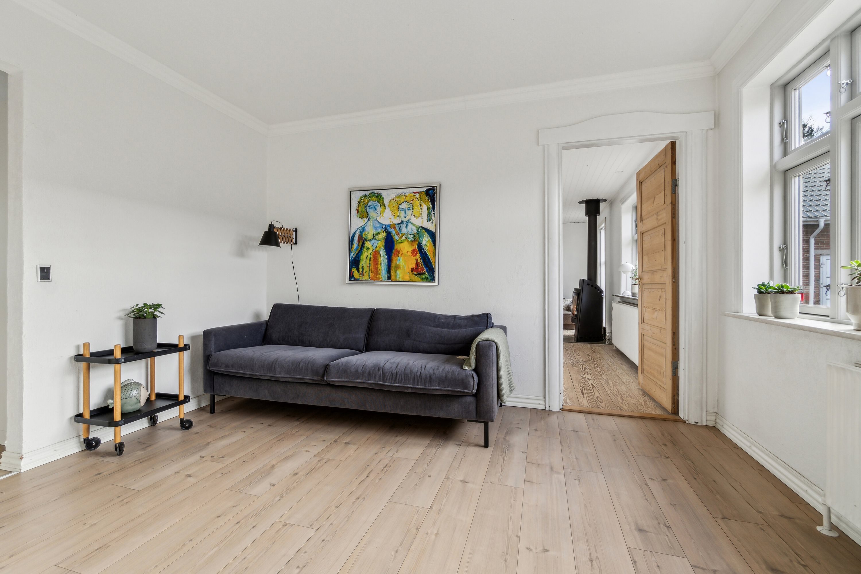 Fremhævet stue billede i fuldskærmstilstand. Billede af Åsvej 4, Silstrup, 7700 Thisted