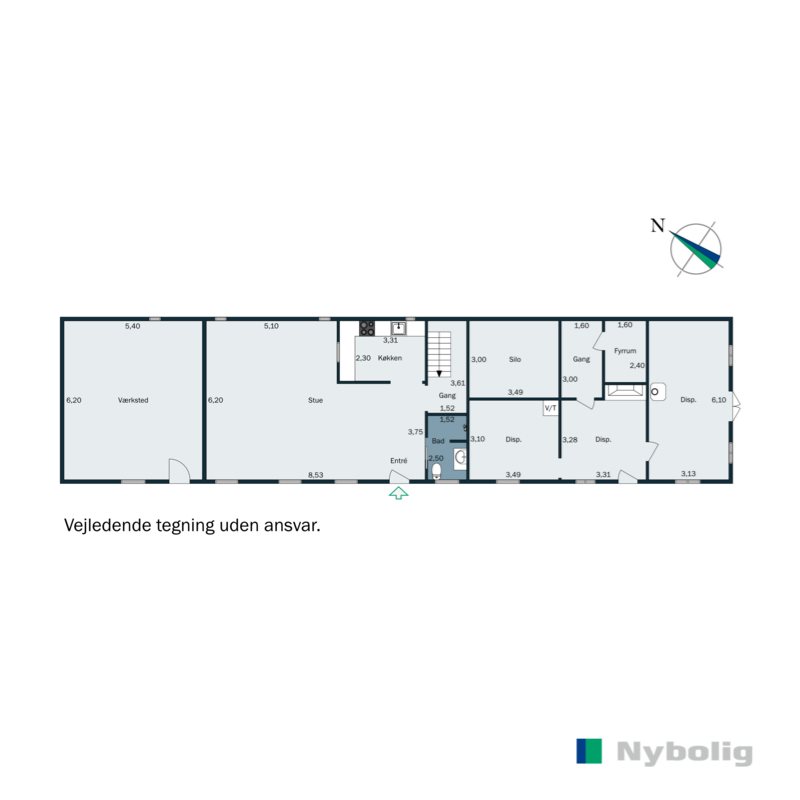 Plantegninger billede af Maltvej 94, Malt, 6600 Vejen