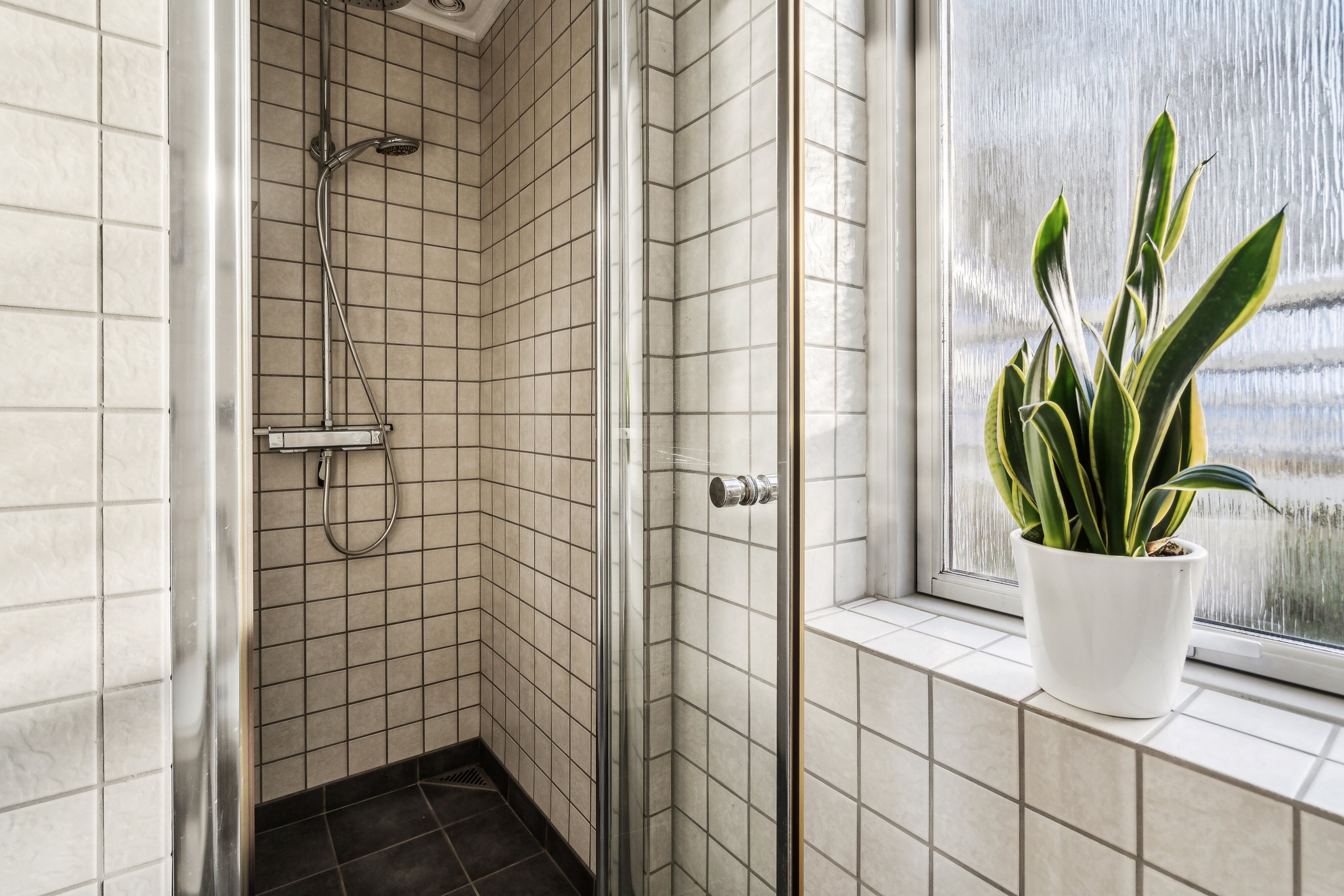 Fremhævet badeværelse billede i fuldskærmstilstand. Billede af Åløkke Allé 51, st.., 5000 Odense C