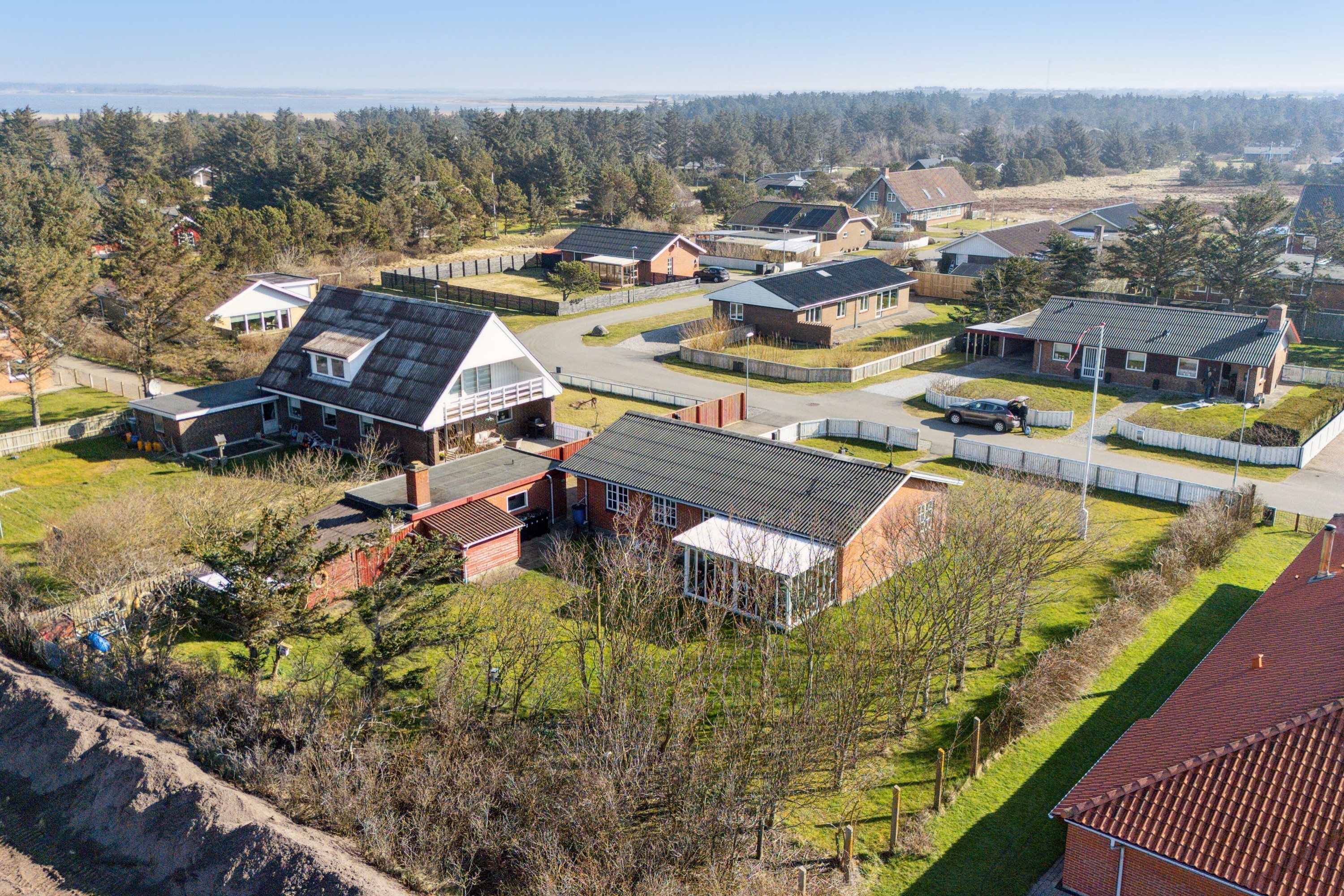 Miniaturebillede 2: luftfoto. Billede af Svanholmvej 3, Agger, 7770 Vestervig