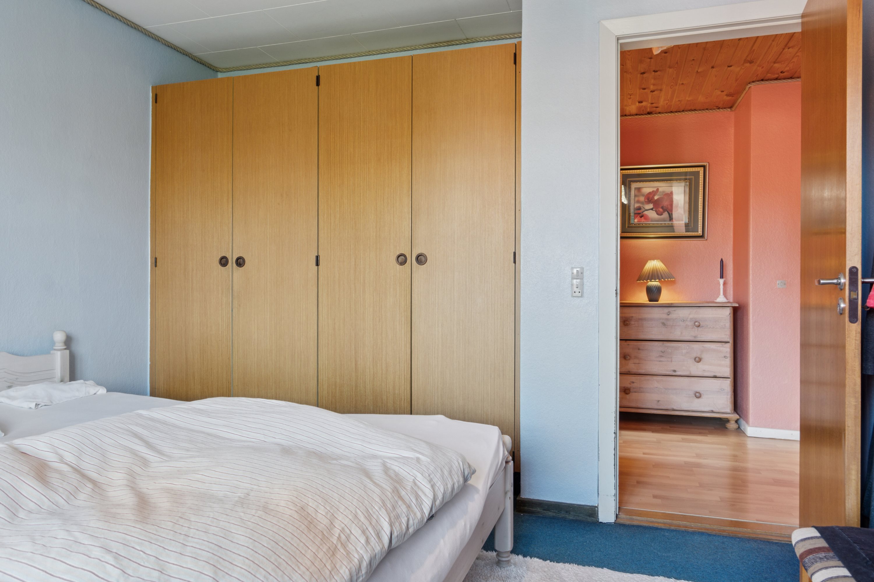 Fremhævet soveværelse billede i fuldskærmstilstand. Billede af Svanholmvej 3, Agger, 7770 Vestervig