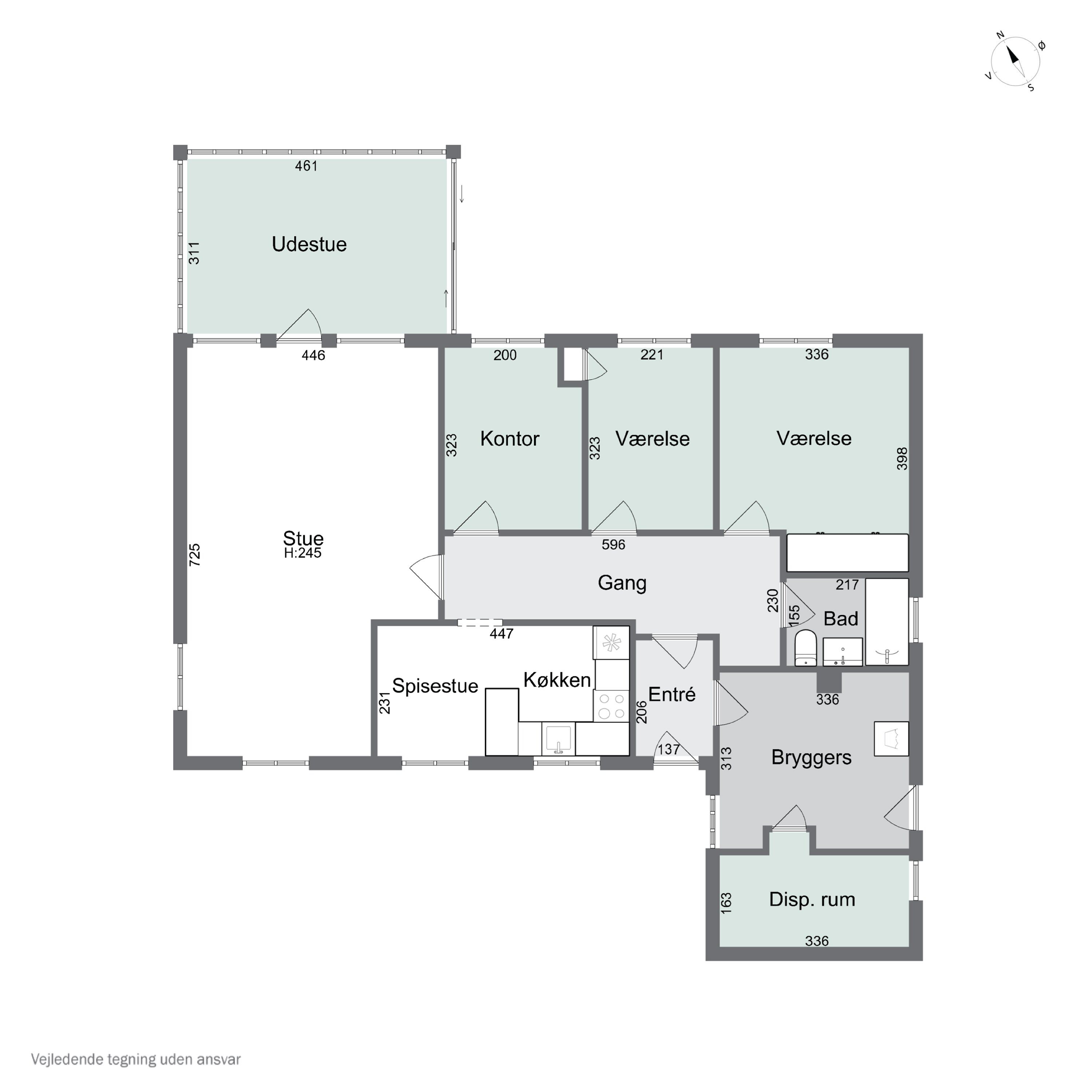 Plantegninger billede af Svanholmvej 3, Agger, 7770 Vestervig