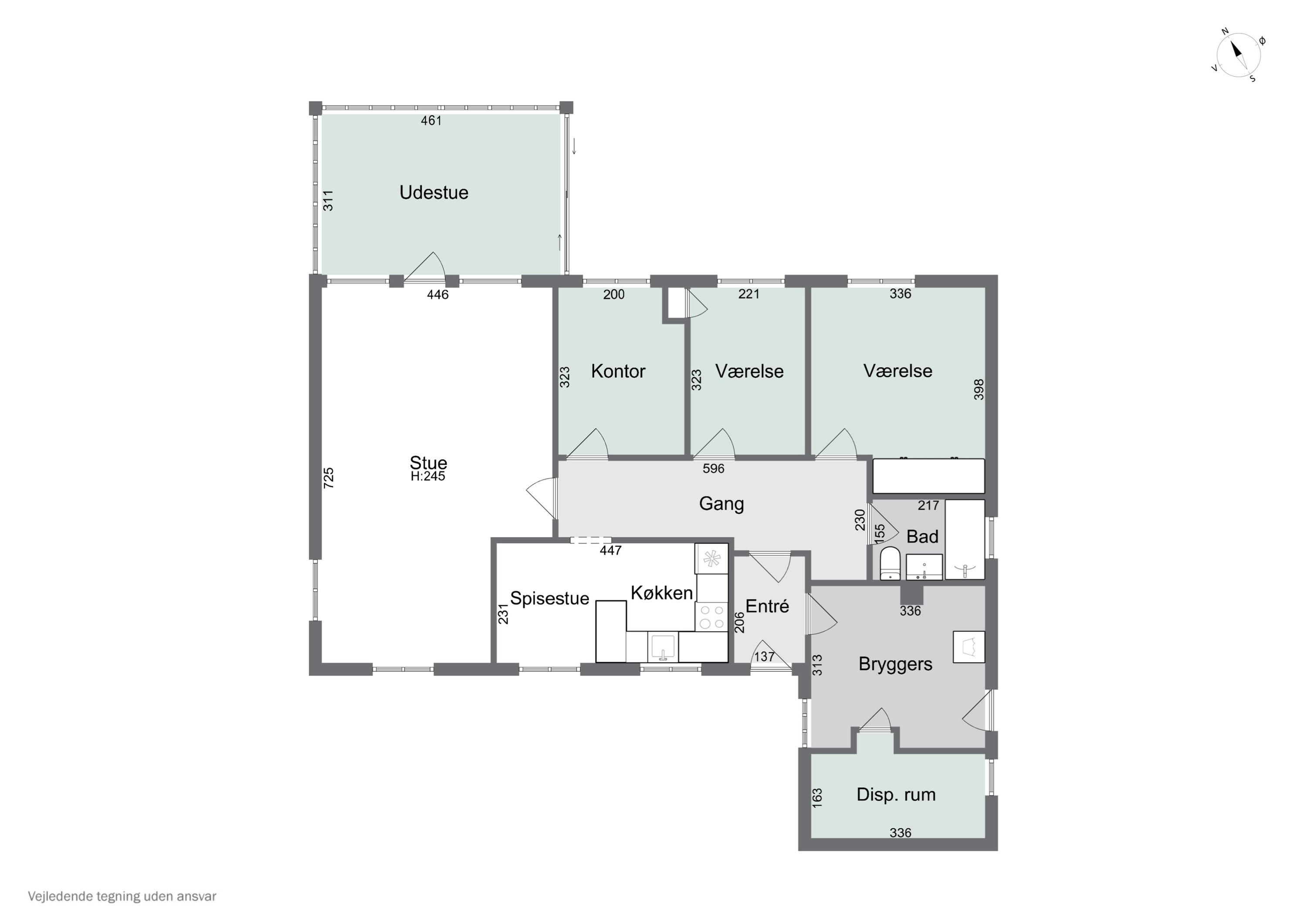 Plantegninger billede af Svanholmvej 3, Agger, 7770 Vestervig