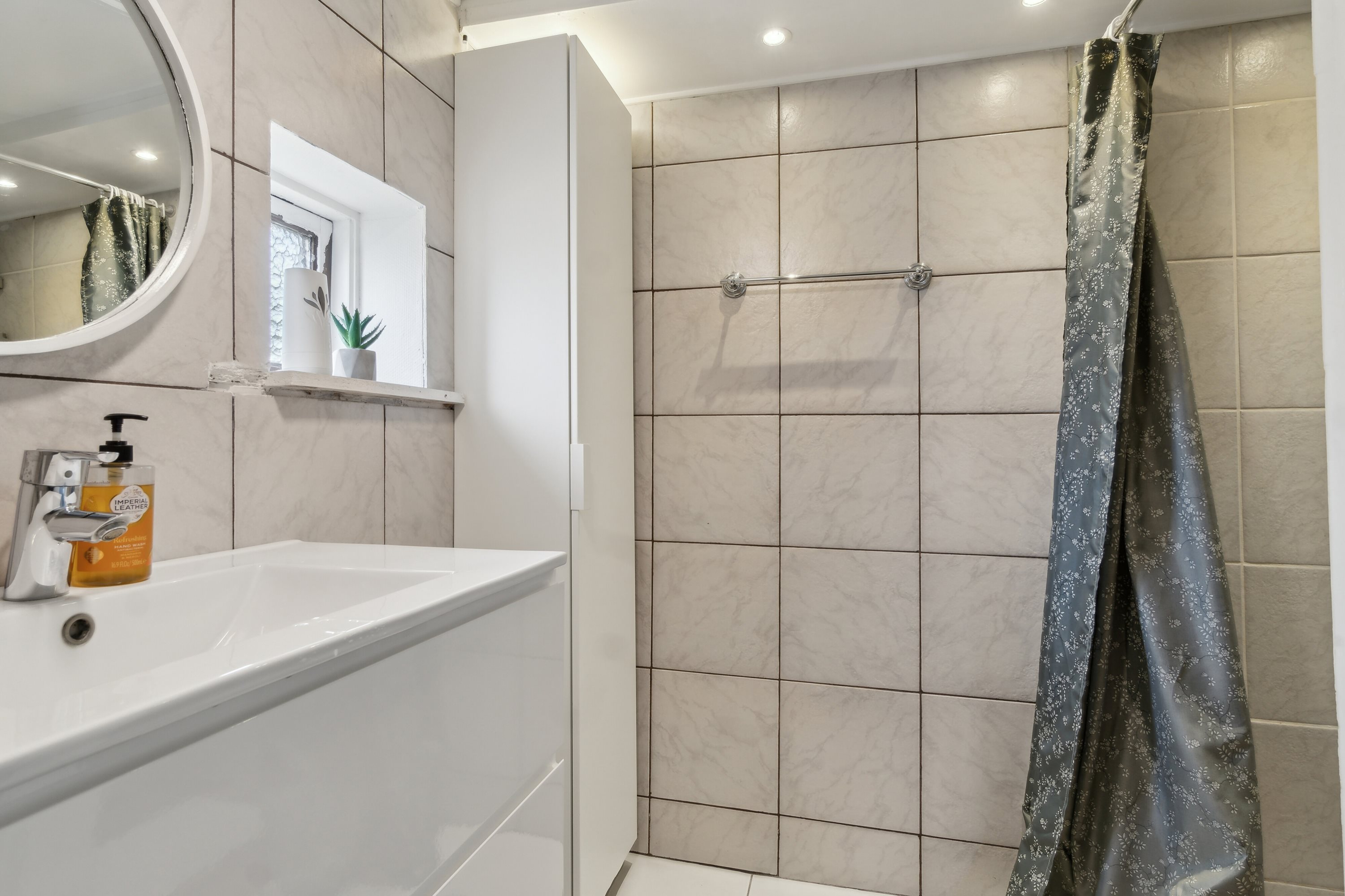 Fremhævet badeværelse billede i fuldskærmstilstand. Billede af Trælastvej 10, Audebo, 4300 Holbæk