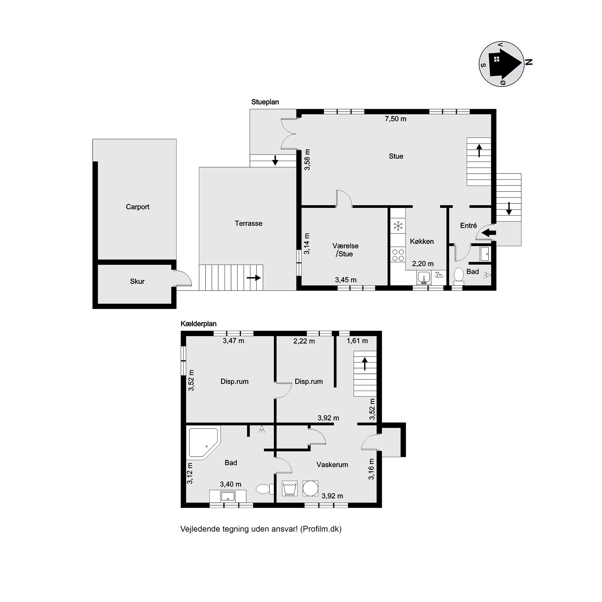 Plantegninger billede af Valmuevej 33, 6000 Kolding