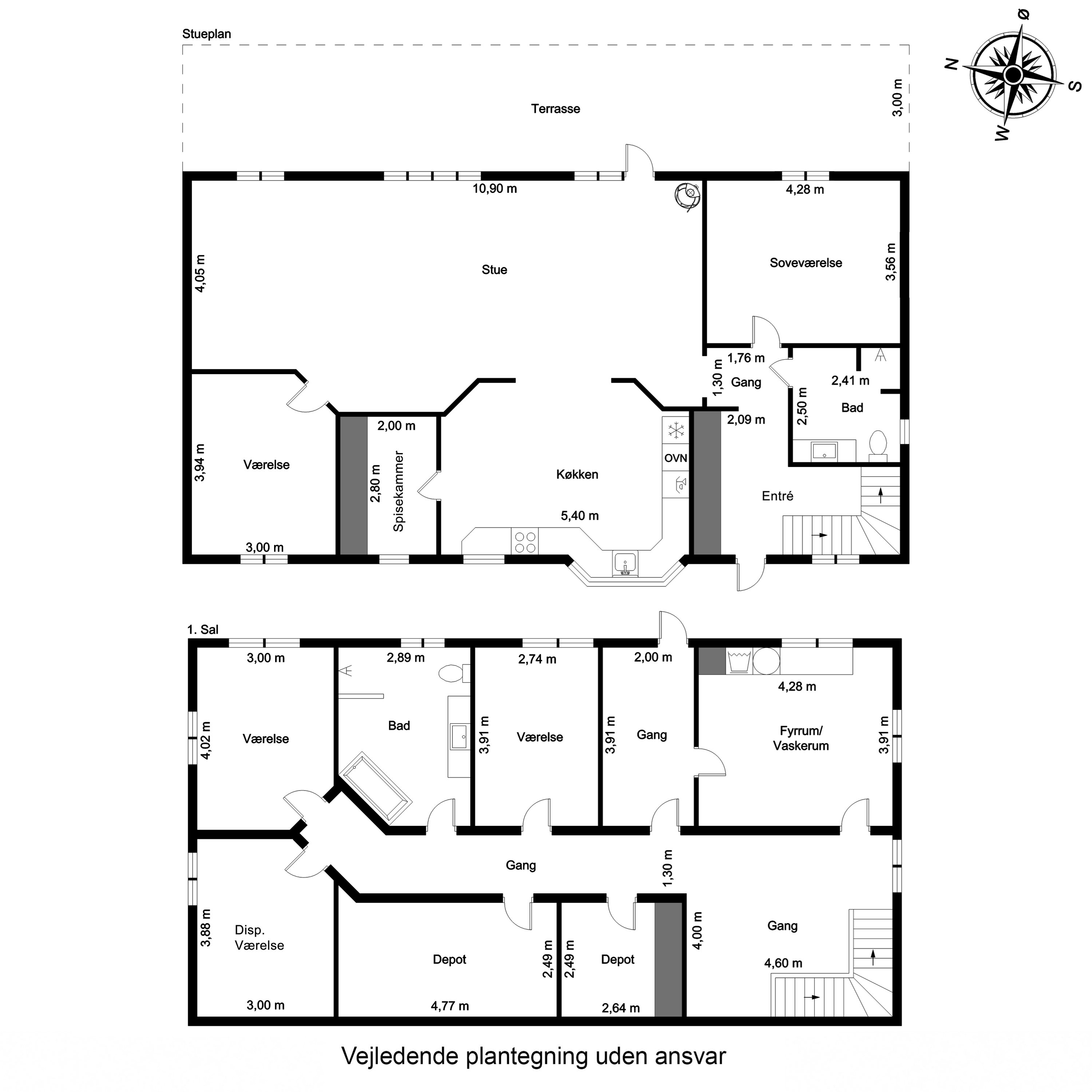 Plantegninger billede af Havrevænget 17, Gl Brenderup, 5464 Brenderup Fyn
