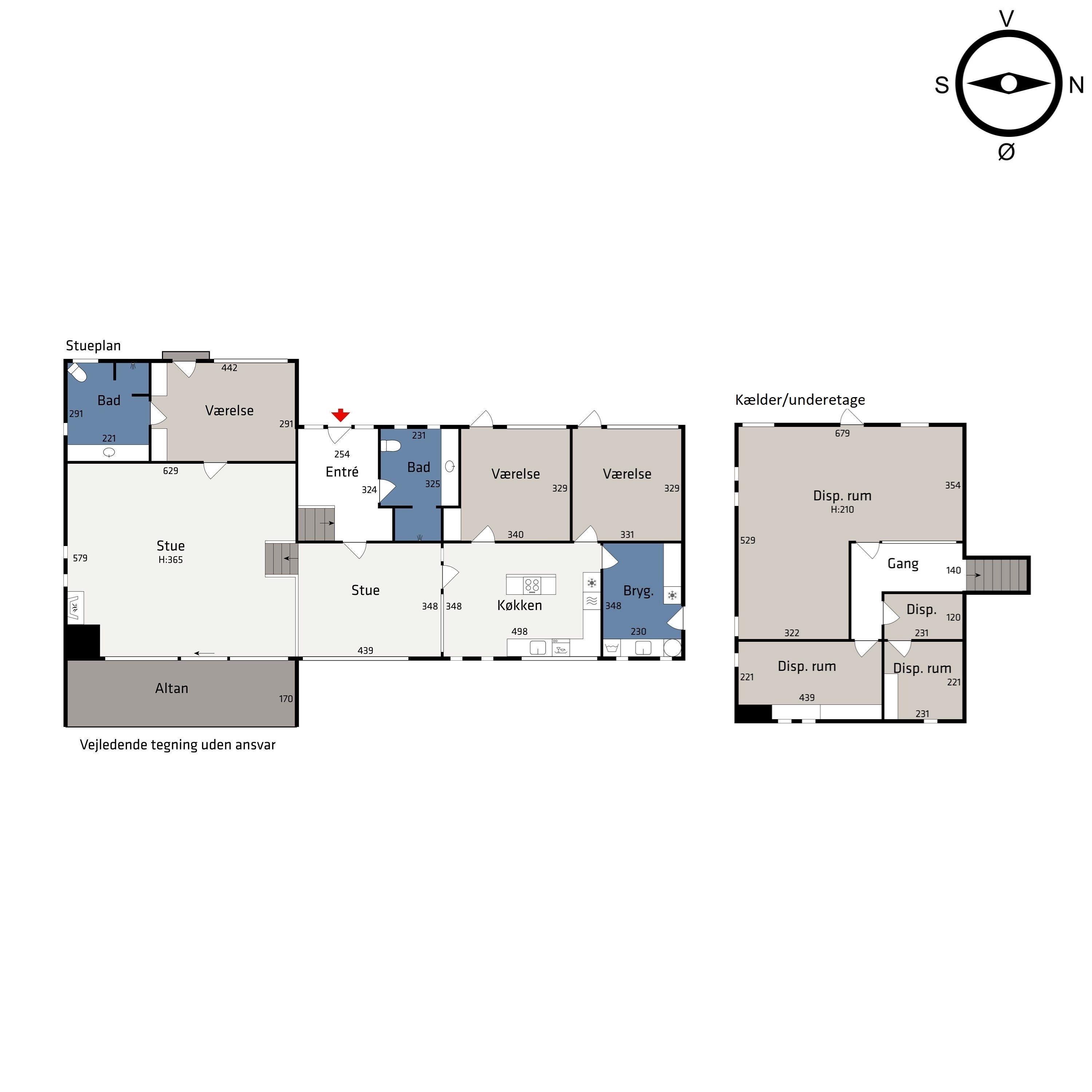 Plantegninger billede af Katterhøjvej 9, Skåde, 8270 Højbjerg