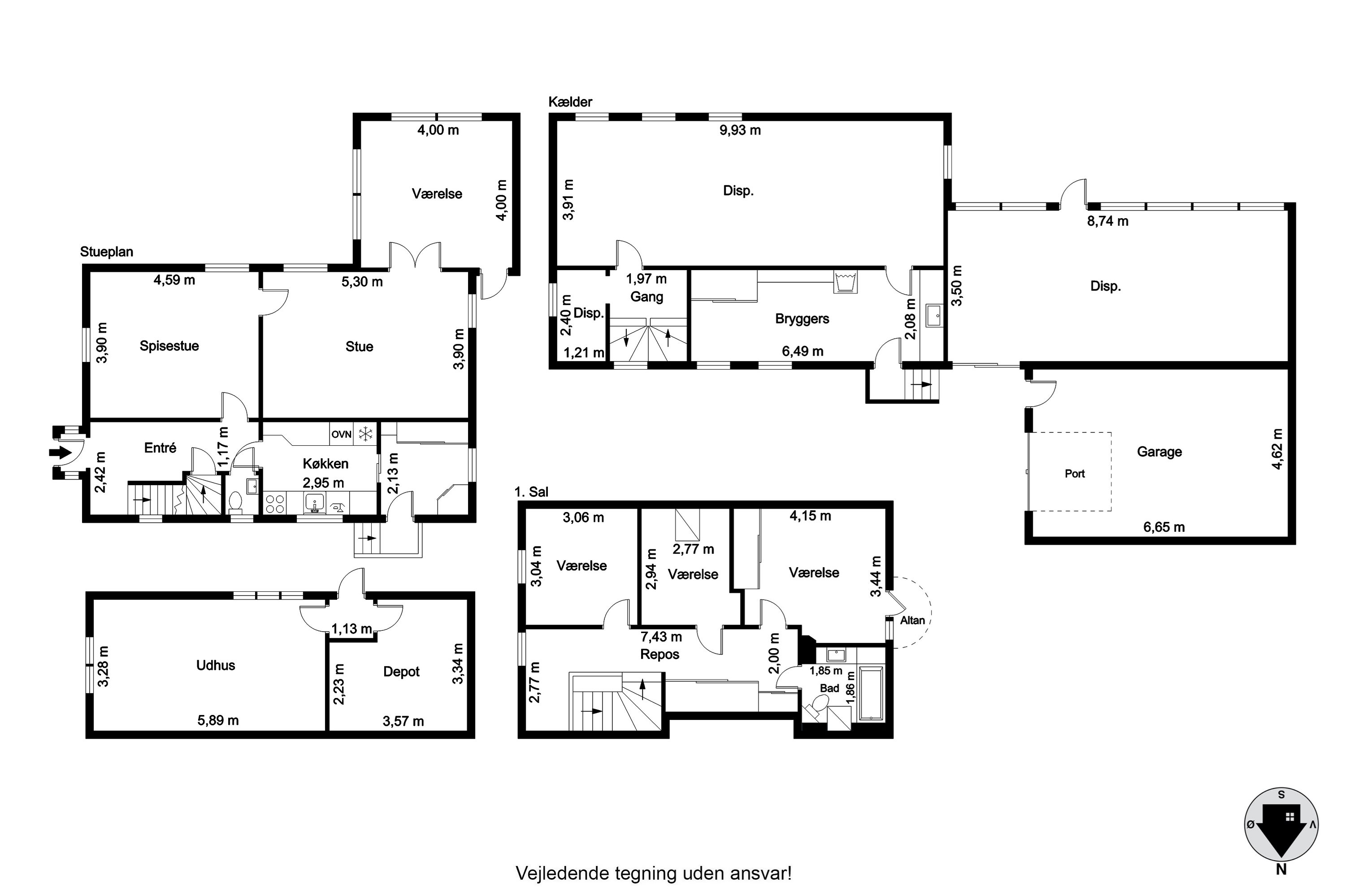 Plantegninger billede af Hørmestedvej 325, Hørmested, 9870 Sindal