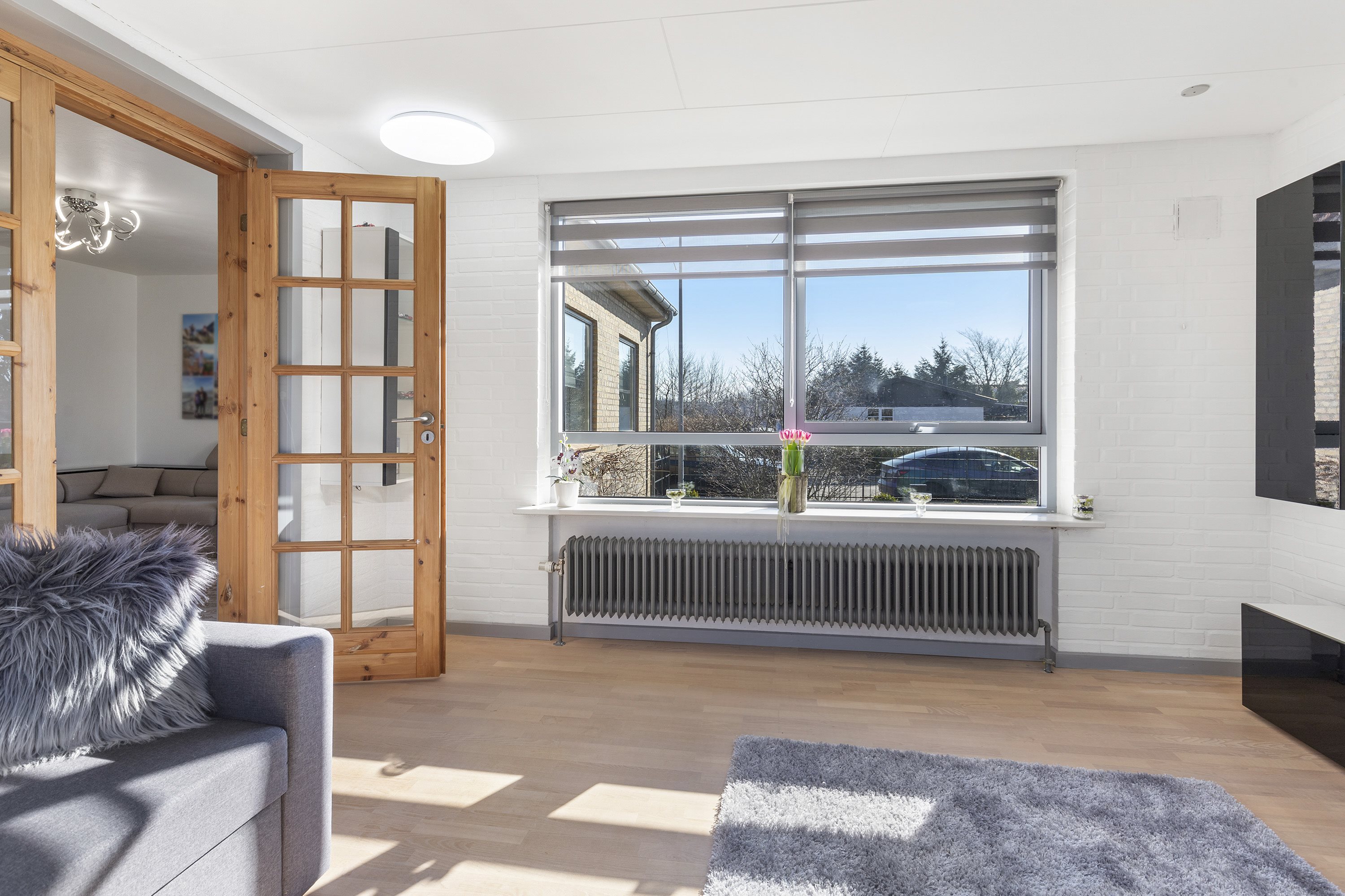 Fremhævet stue billede i fuldskærmstilstand. Billede af Hørmestedvej 325, Hørmested, 9870 Sindal