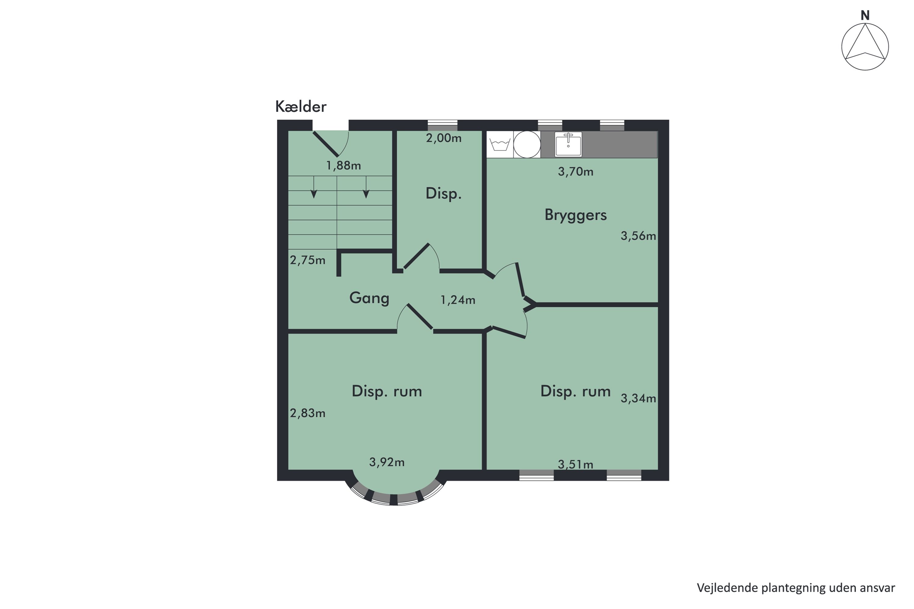 Plantegninger billede af Toftevej 46, 9400 Nørresundby